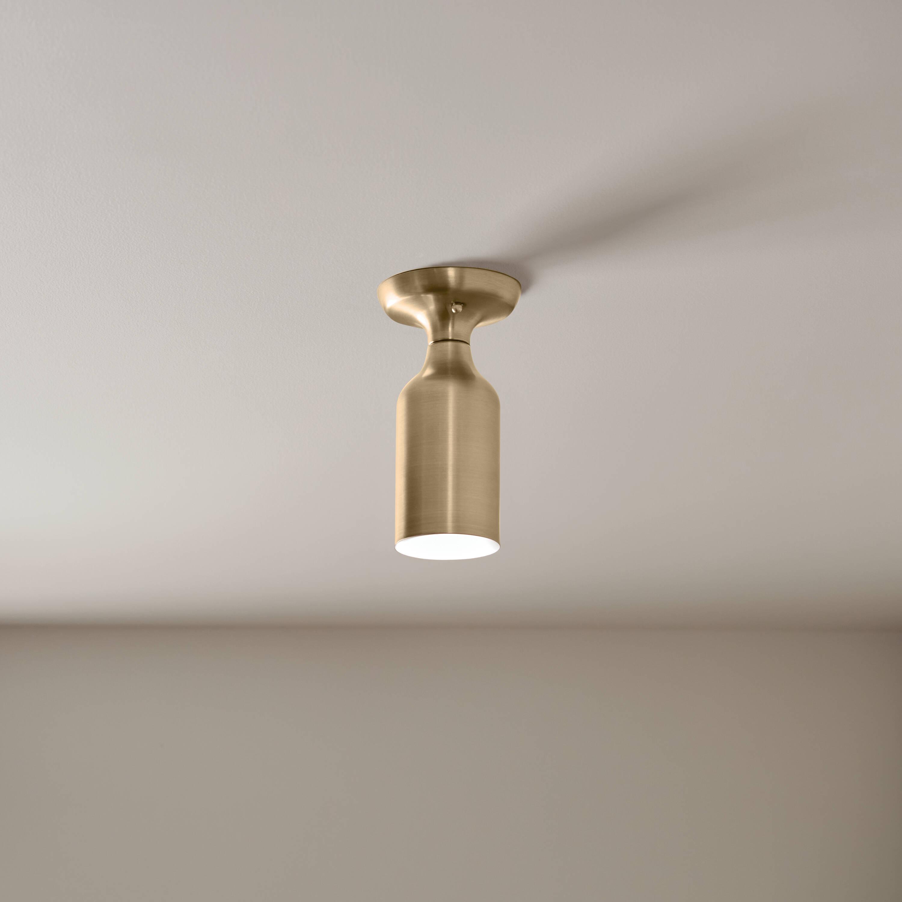 Kichler Lighting Sisu 1 - Light Semi-Flush Mount in  Champagne Bronze