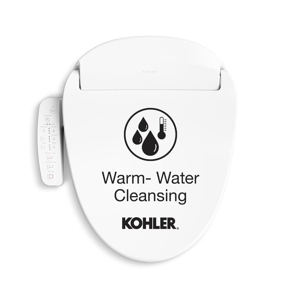 Kohler Purewash E580 Elongated Bidet Toilet Seat K-32330-0