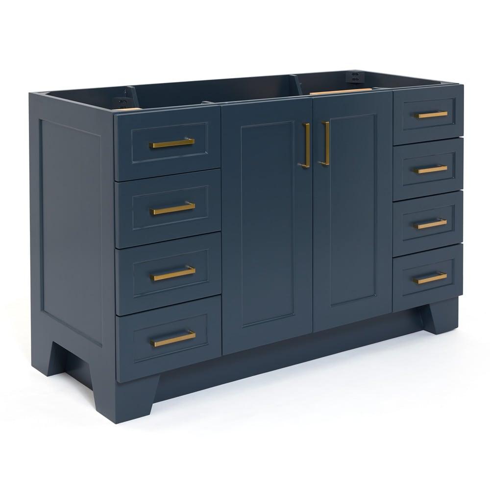 Ariel Q054s-Bc Taylor 54" Free Standing Hardwood Single Vanity Cabinet Only - Blue