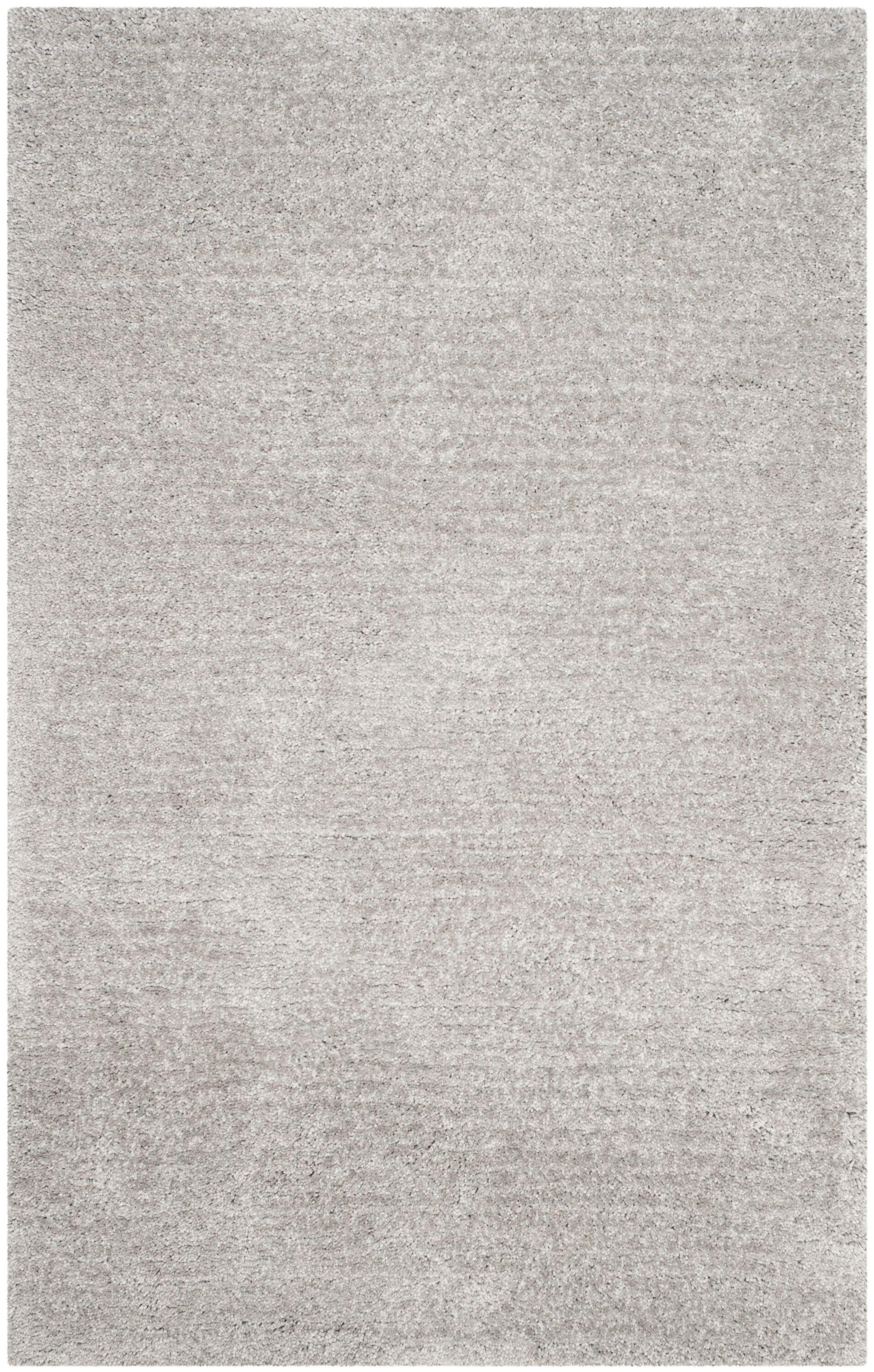 Ultimate Shag SGU211 Hand Tufted Indoor Accent Rug - Silver/Silver - 3'x5' - Safavieh.