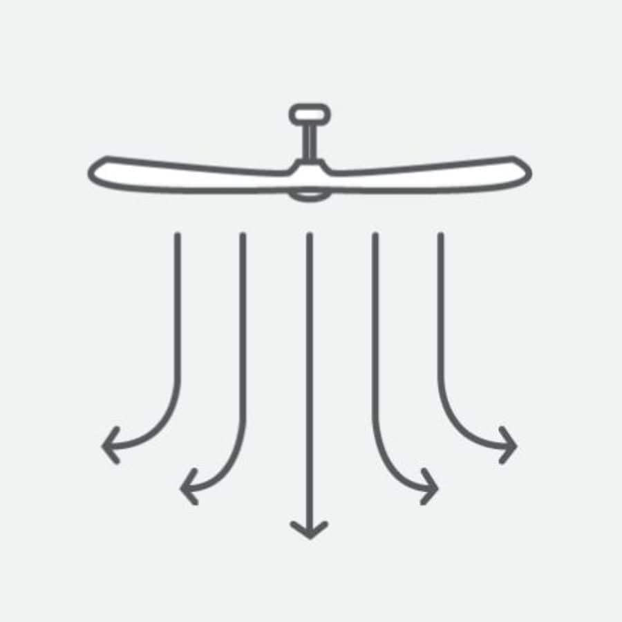 Monte Carlo 5DISM52BSD Discus Classic Smart 52" Ceiling Fan with LED Lights and Remote Control, 3 Blades, Brushed Steel