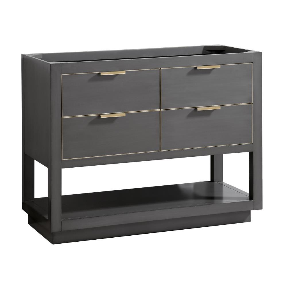 Avanity Allie-V42 Allie 42" Single Free Standing Wood Vanity Cabinet Only - Gold