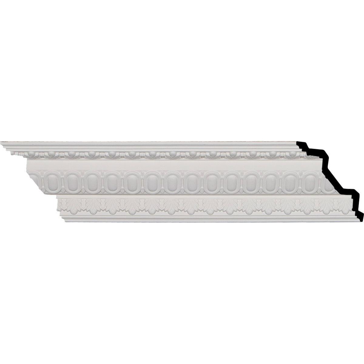 4"H x 4"P x 5 3/4"F x 94 1/2"L, (1 1/4" Repeat), Egg and Dart Crown Moulding