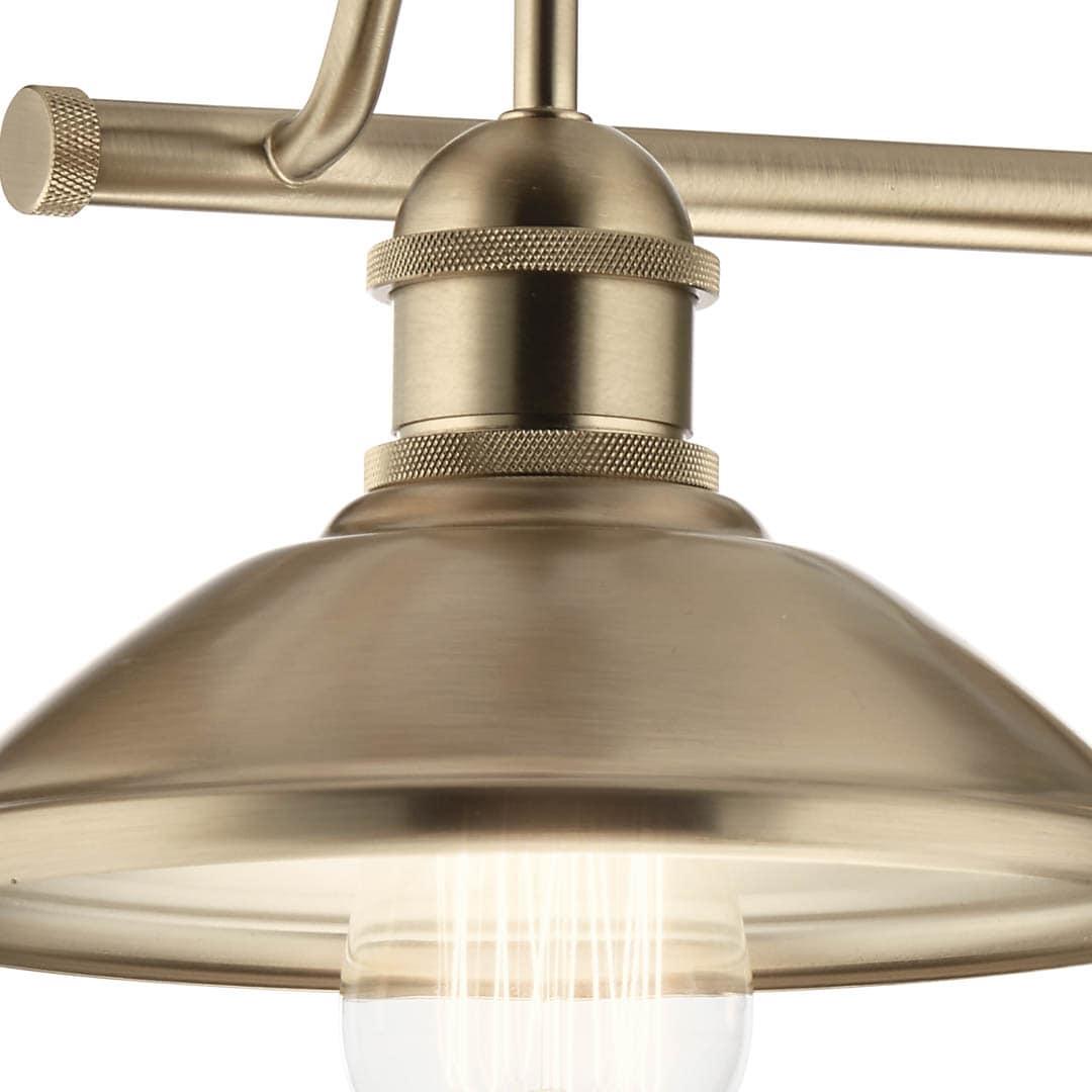 Kichler Lighting Clyde 3 - Light Vanity in  Champagne Bronze