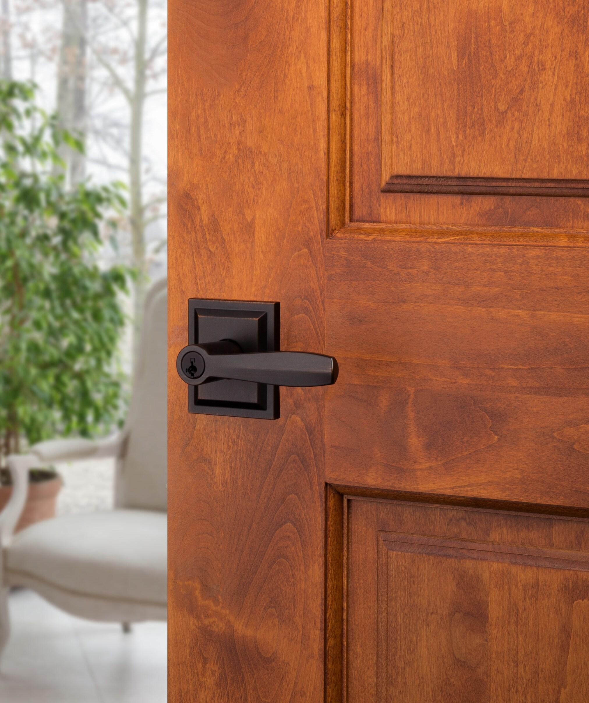 Baldwin Torrey Low Profile Rose Keyed Entry Lever Featuring Smartkey in VB