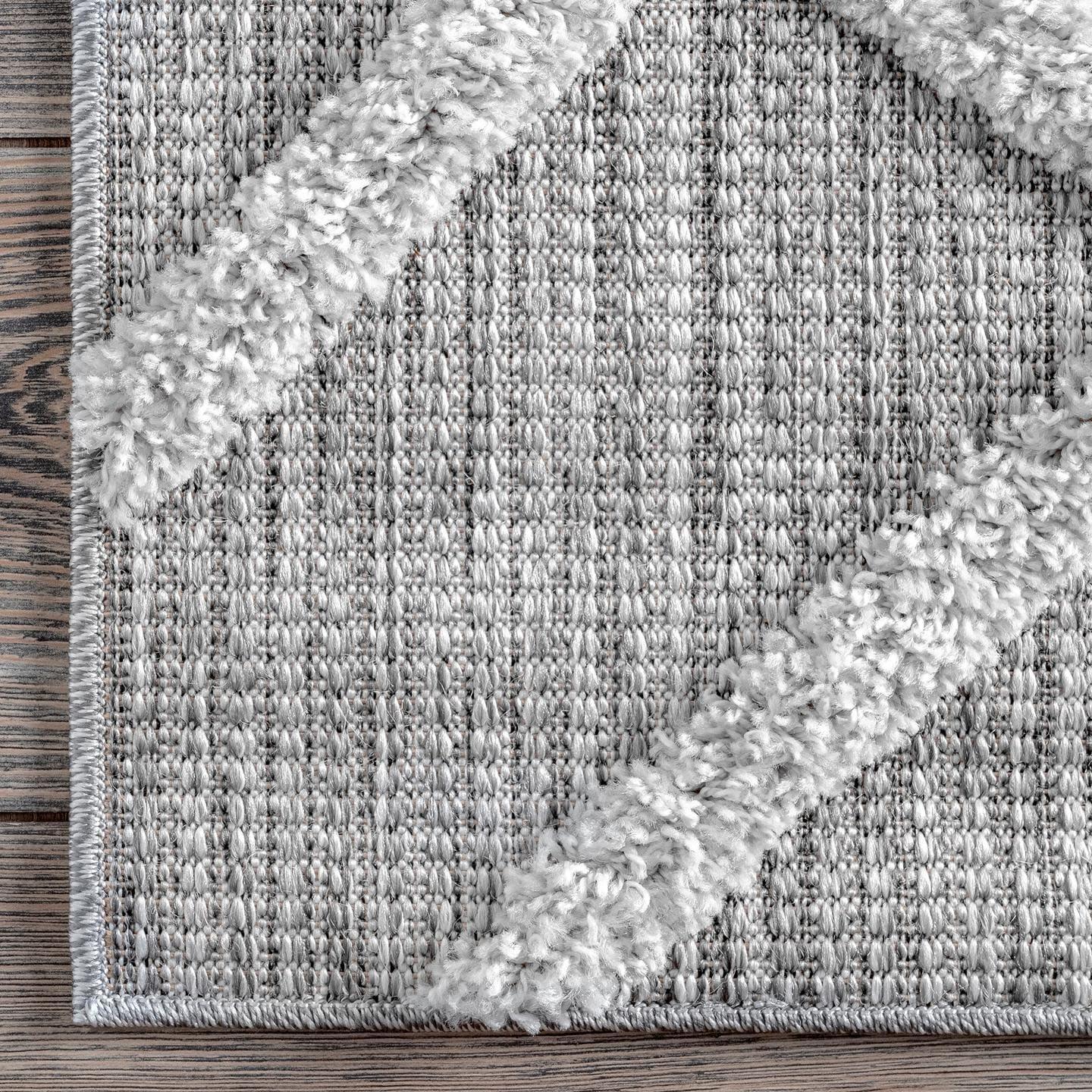 nuLOOM Carly Raised Fishnet Trellis Area Rug