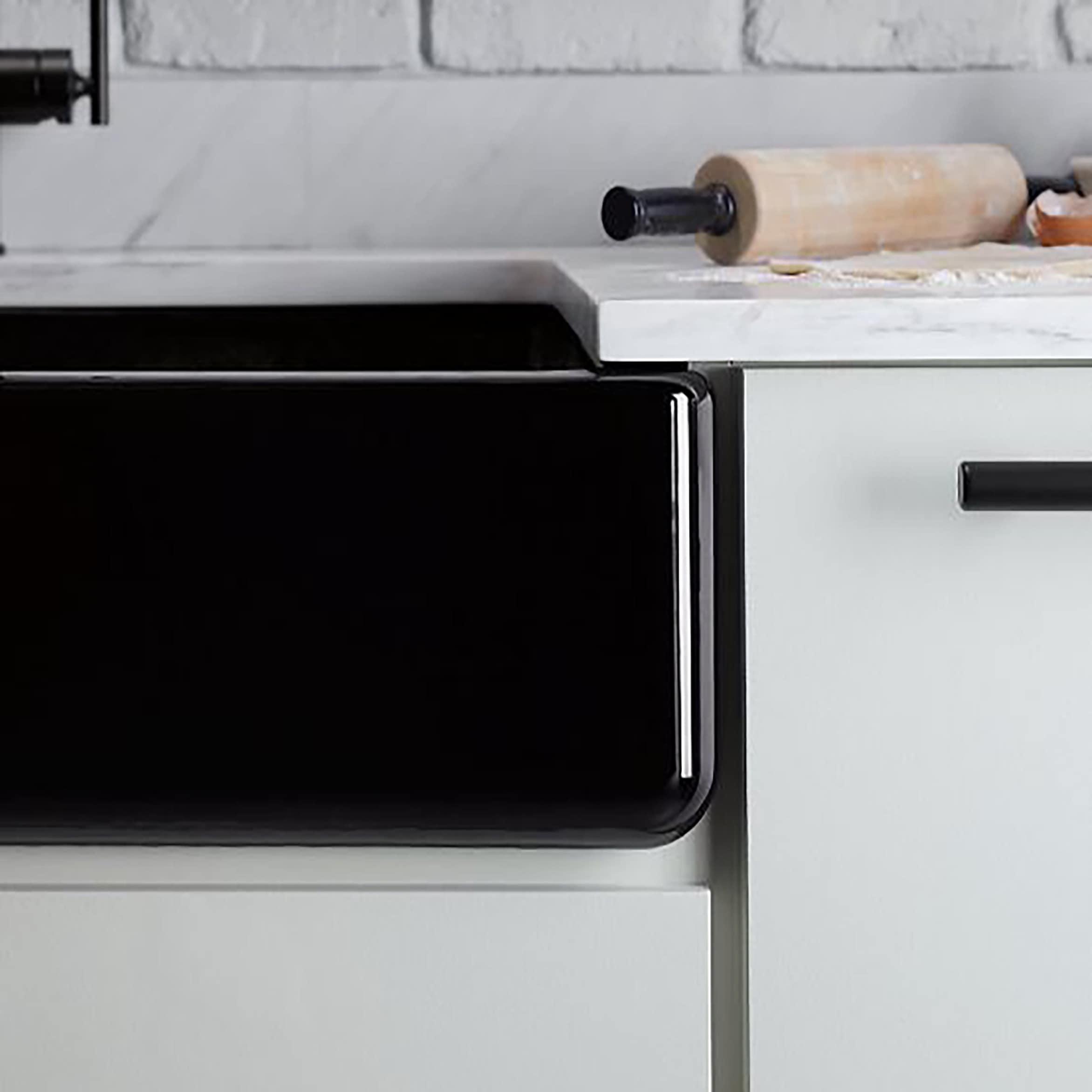 Whitehaven® Self-Trimming 36" L x 22" W Farmhouse Kitchen Sink