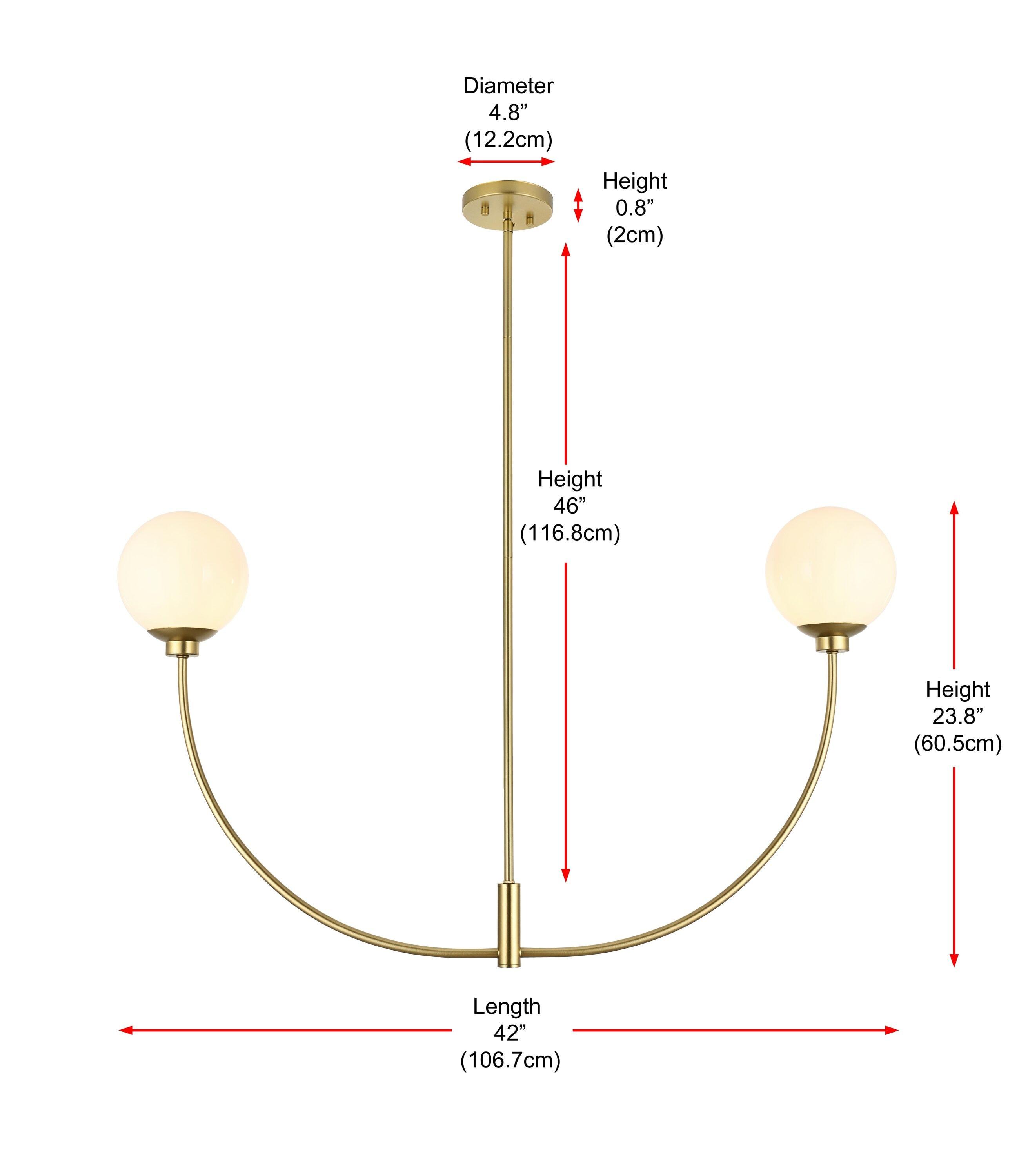 Elegant Lighting Nyomi 36-Inch Chrome Chandelier with Sleek Form