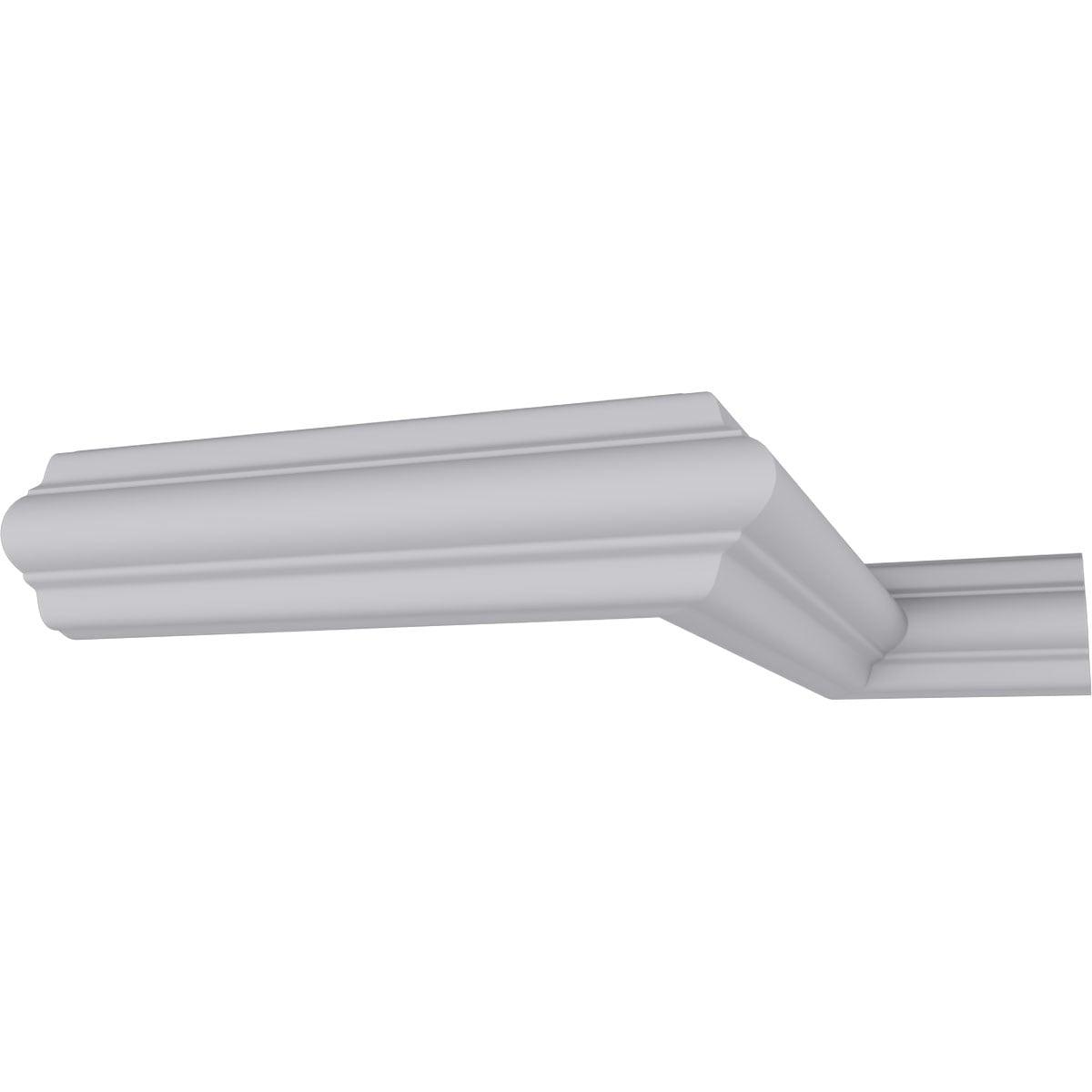 1 1/2"H x 1 1/2"P x 2 1/8"F x 94 1/2"L Cole Smooth Corner Moulding