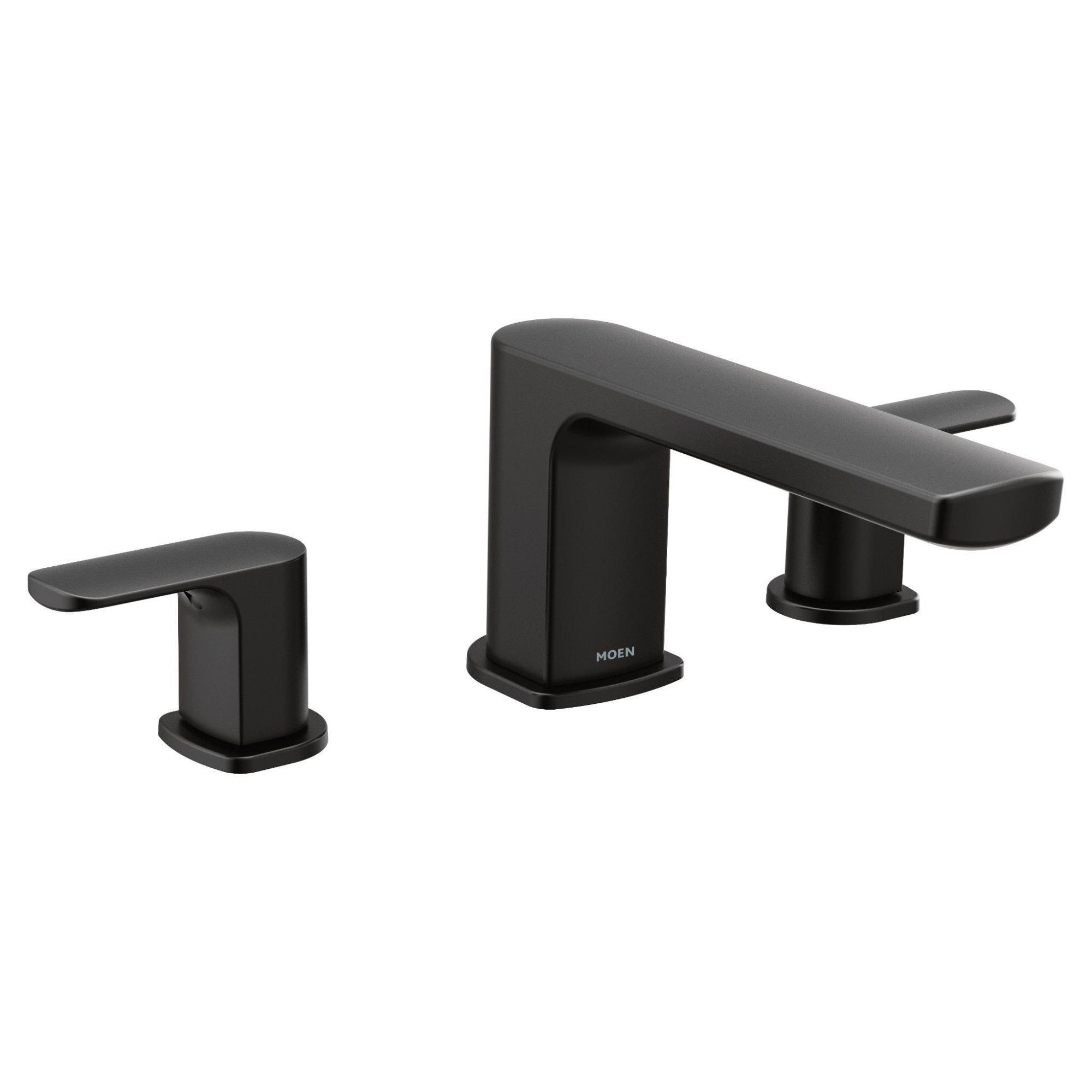 Rizon Double Handle Deck Mounted Roman Tub Faucet Trim