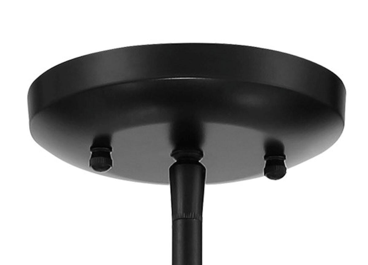 Minka Lavery Modern Ceiling Light Semi Flush Mount Fixture 16" Coal 4-Light Etched White Glass Drum Shade for Bedroom Living Room