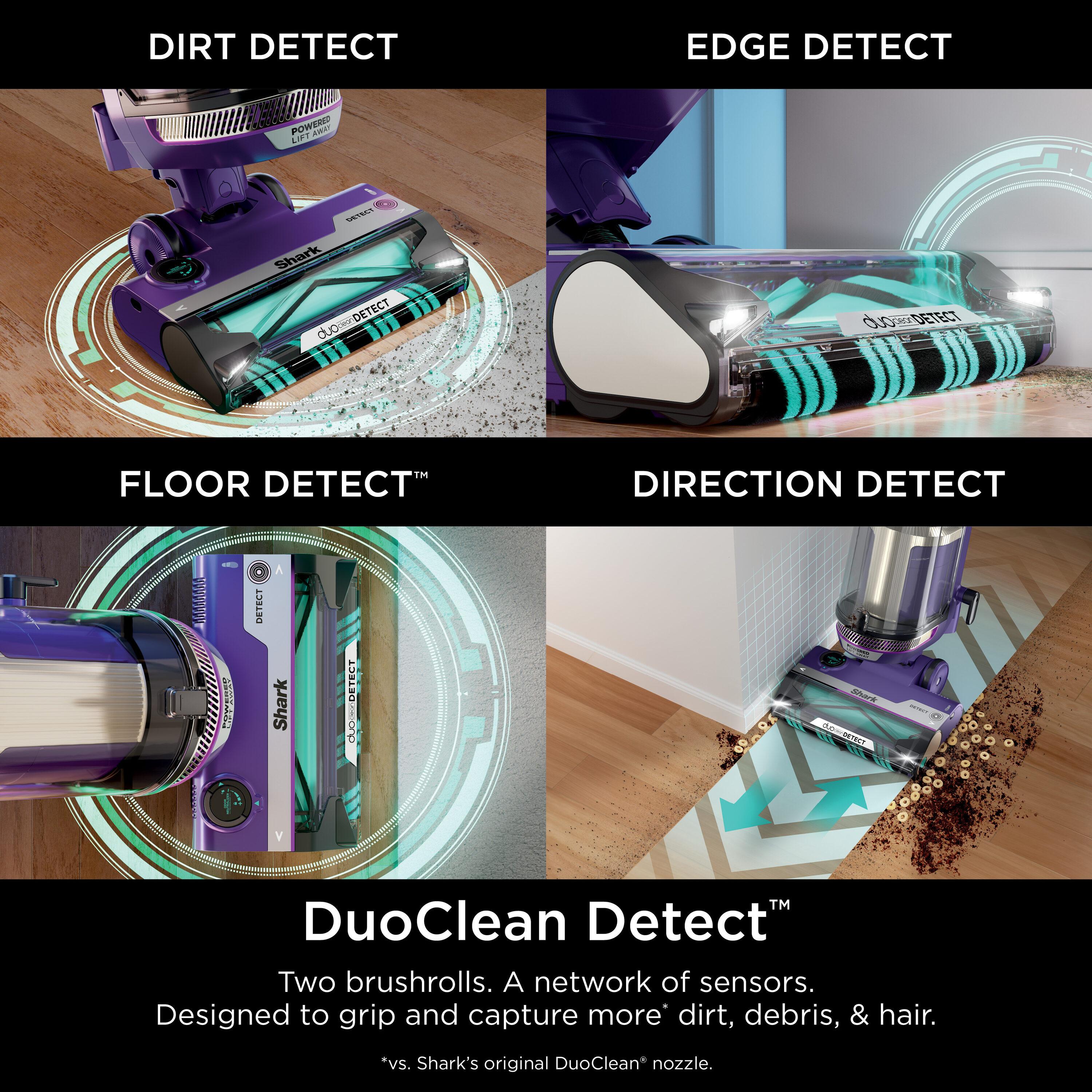 Shark ® POWERDETECT Upright Vacuum with DuoClean Detect Technology
