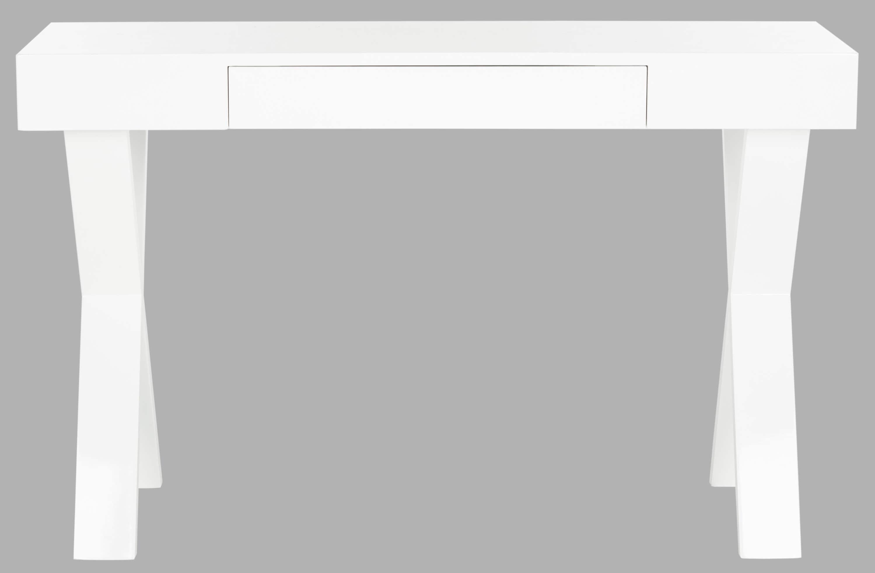 Harris Desk - White - Safavieh