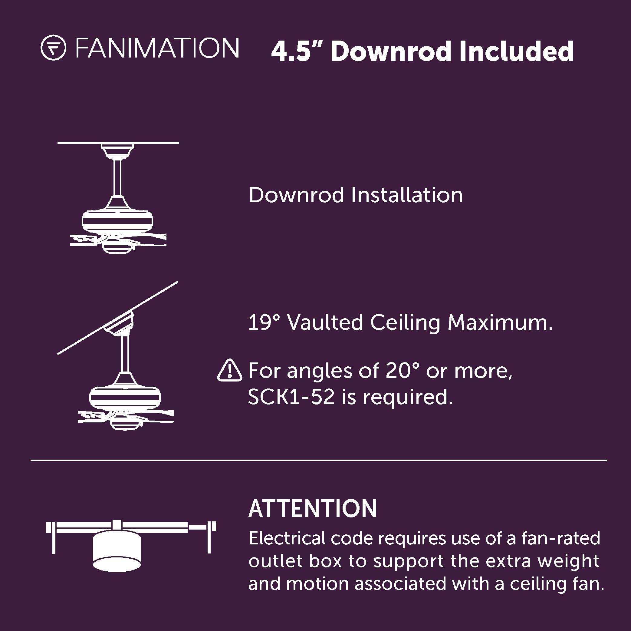 Glideaire Ceiling Fan (52")