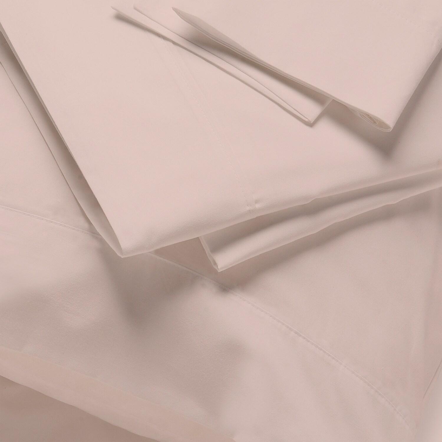 100% Cotton Lightweight Percale Weave Sheet Set