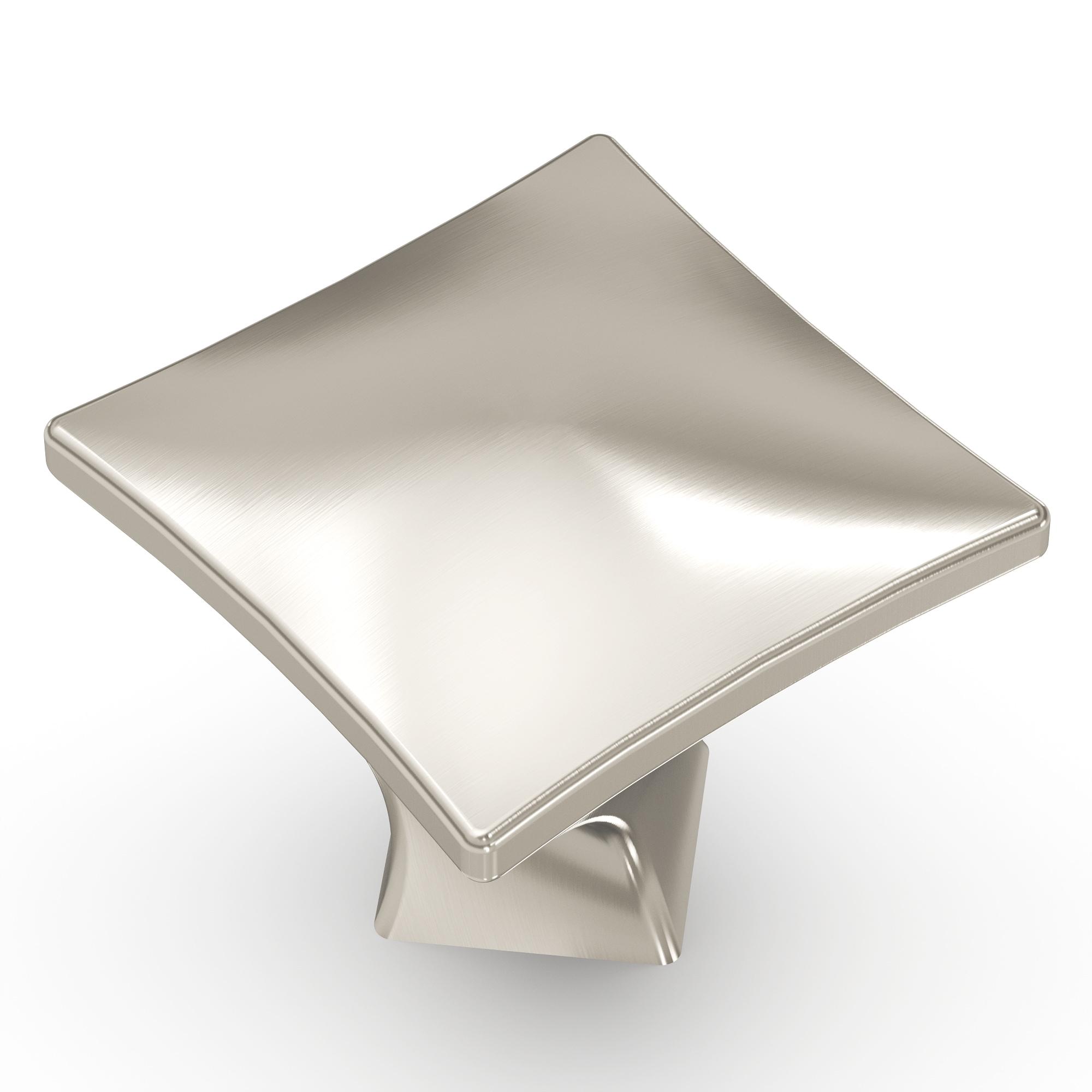 Twist 1 1/4" Length Square Knob