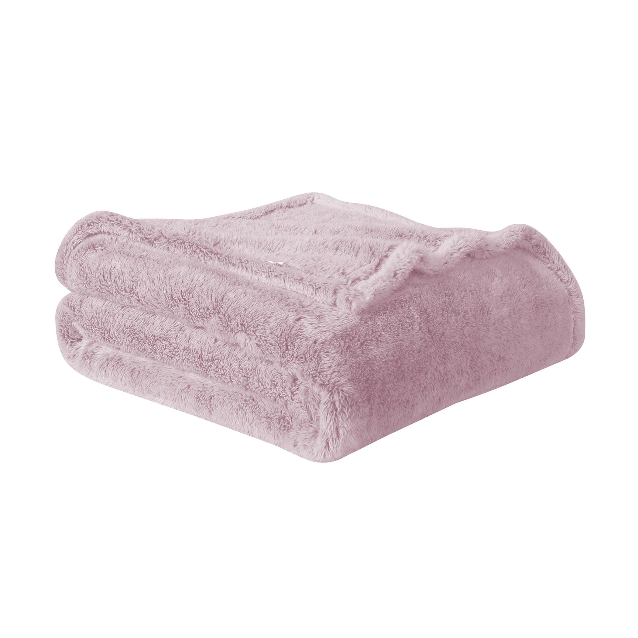 Swift Home Ultra Plush Solid and Frost Tip Throw Blanket