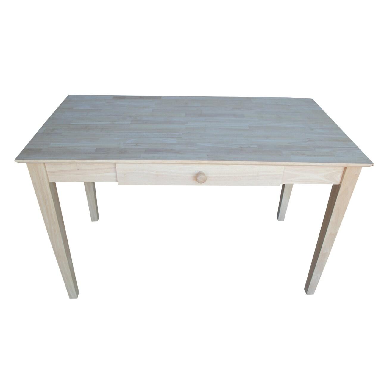 48" Writing Desk Unfinished - International Concepts