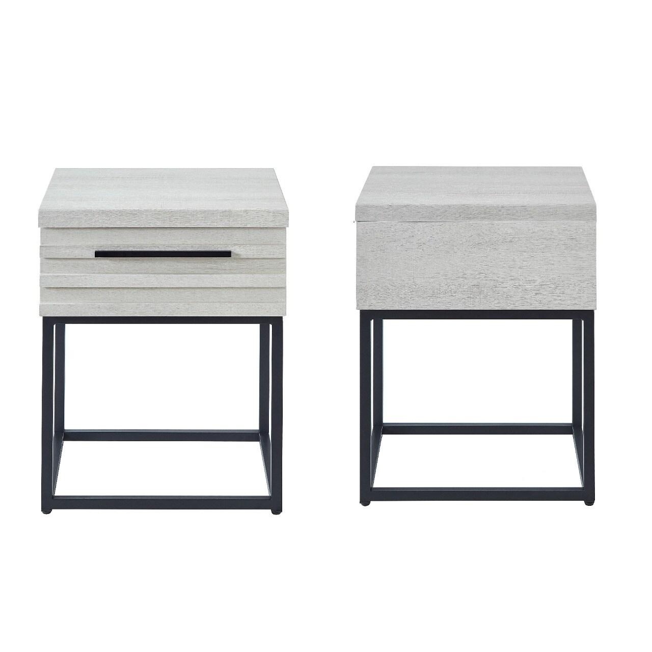 Roundhill Furniture Findlay 3-Piece Bedroom Set, Plush 3D Upholstered Bed with Two Nightstands  Twin