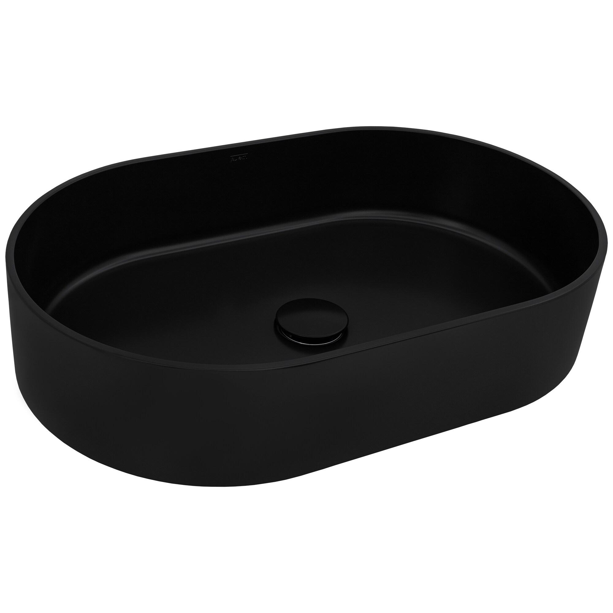 Ruvati 23-inch epiStone Solid Surface Modern Bathroom Vessel Sink