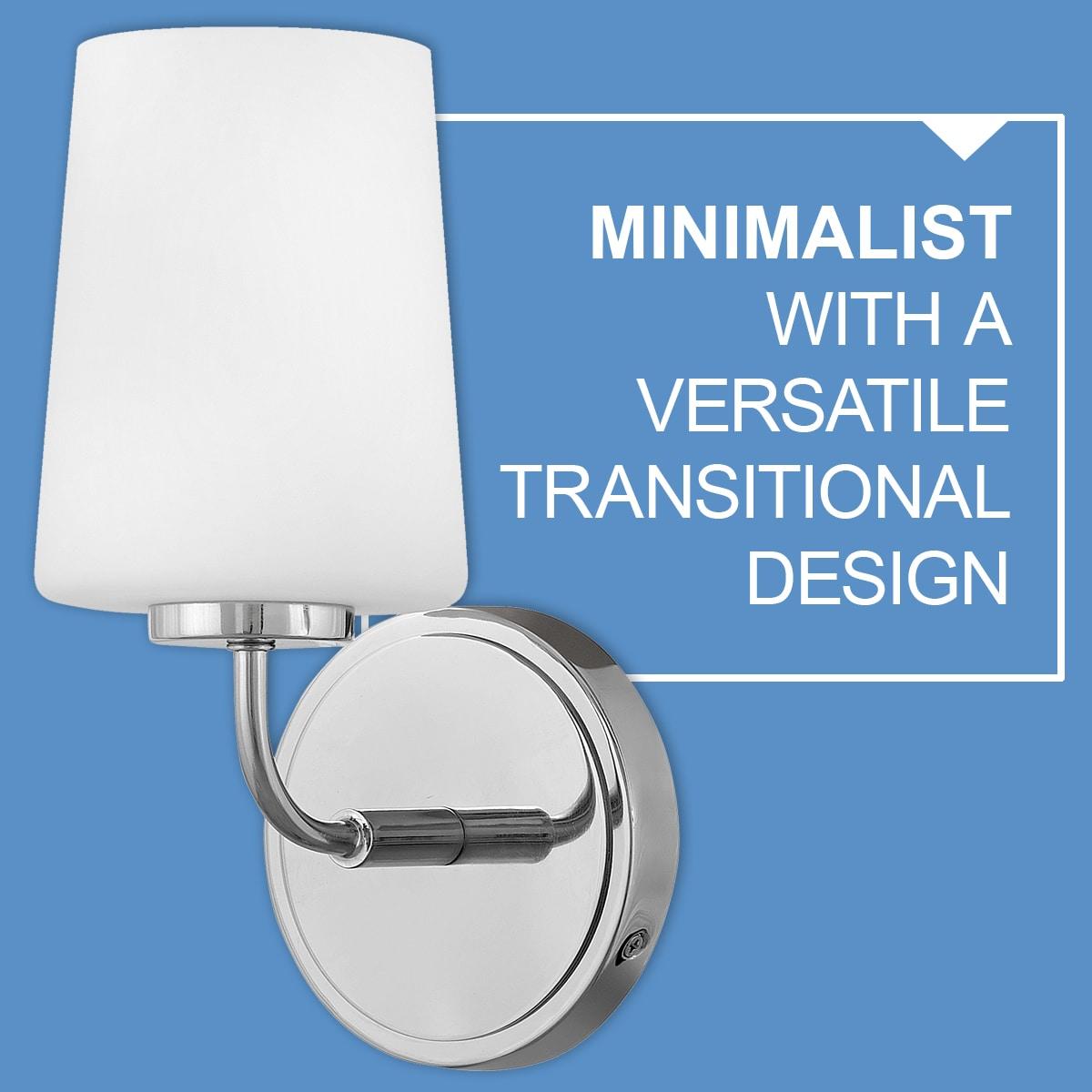 Fitz 2 Light Frosted Dimmable Vanity Light