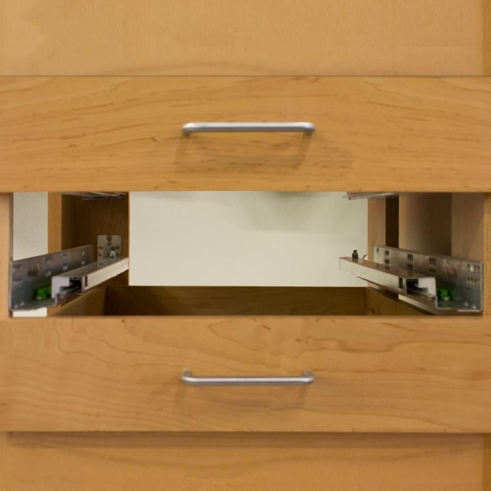21 in. Soft Close Full Extension Undermount Drawer Slides 85 lb Capacity