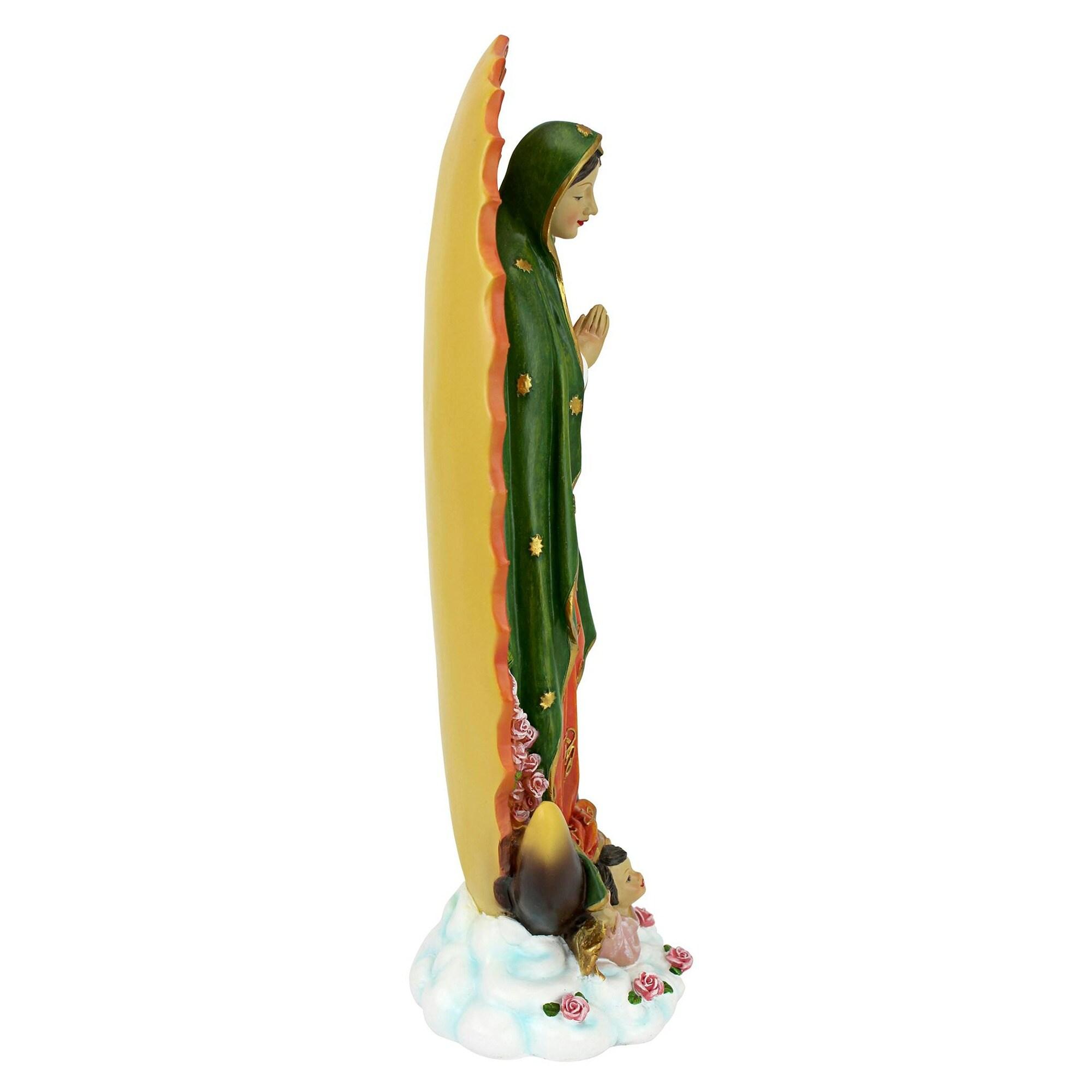 The Virgin of Guadalupe Religious Statue