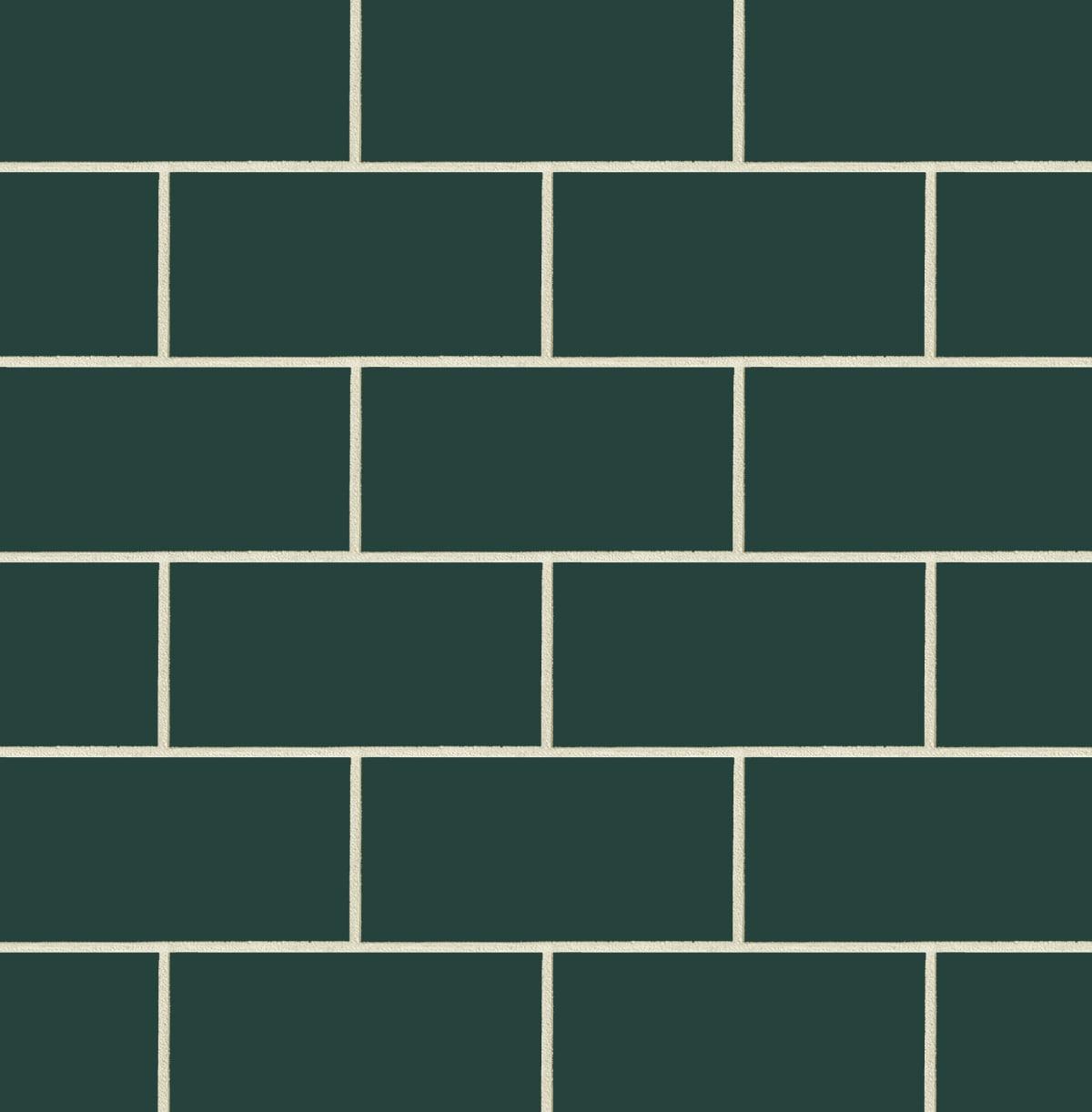 NextWall Retro Subway Tile Peel and Stick Wallpaper