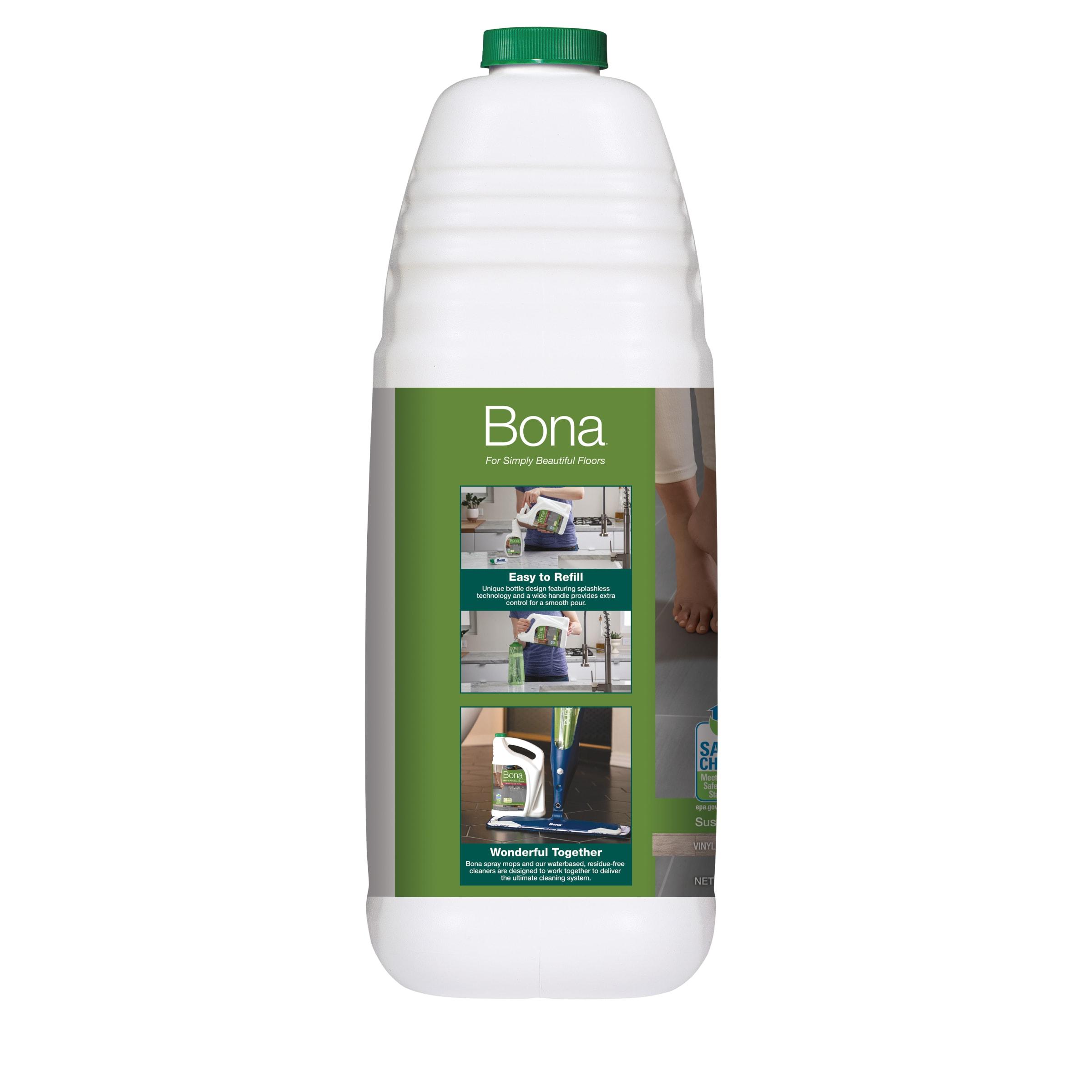 Bona Cleaning Products Multi-Surface Cleaner Spray + Mop All Purpose Floor Cleaner - Unscented - 128 fl oz