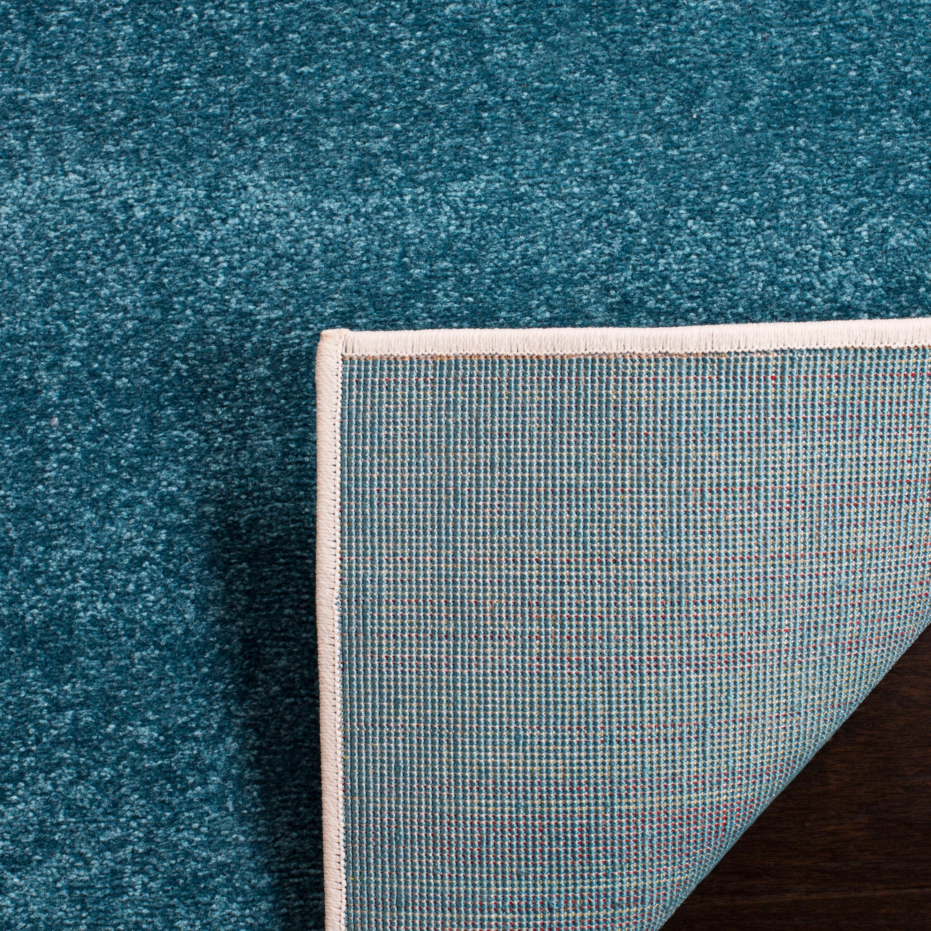 Hollywood HLW706 Power Loomed Runner Rug - Peacock Blue/Fuchsia - 2'3"x6' - Safavieh.