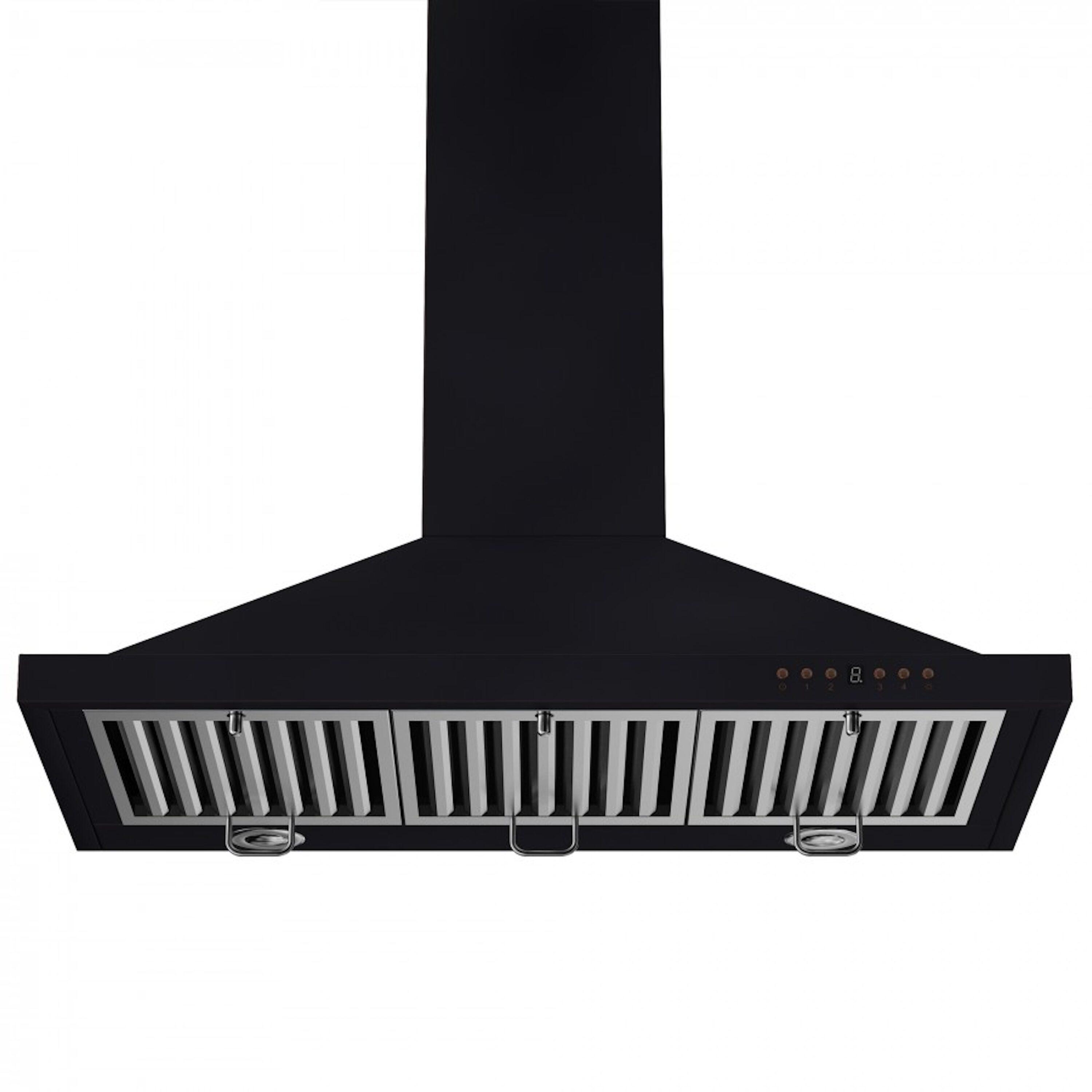 Satin ZLINE 30 in. Designer Series Satin Stainless Steel Convertible Vent Wall Mount Range Hood