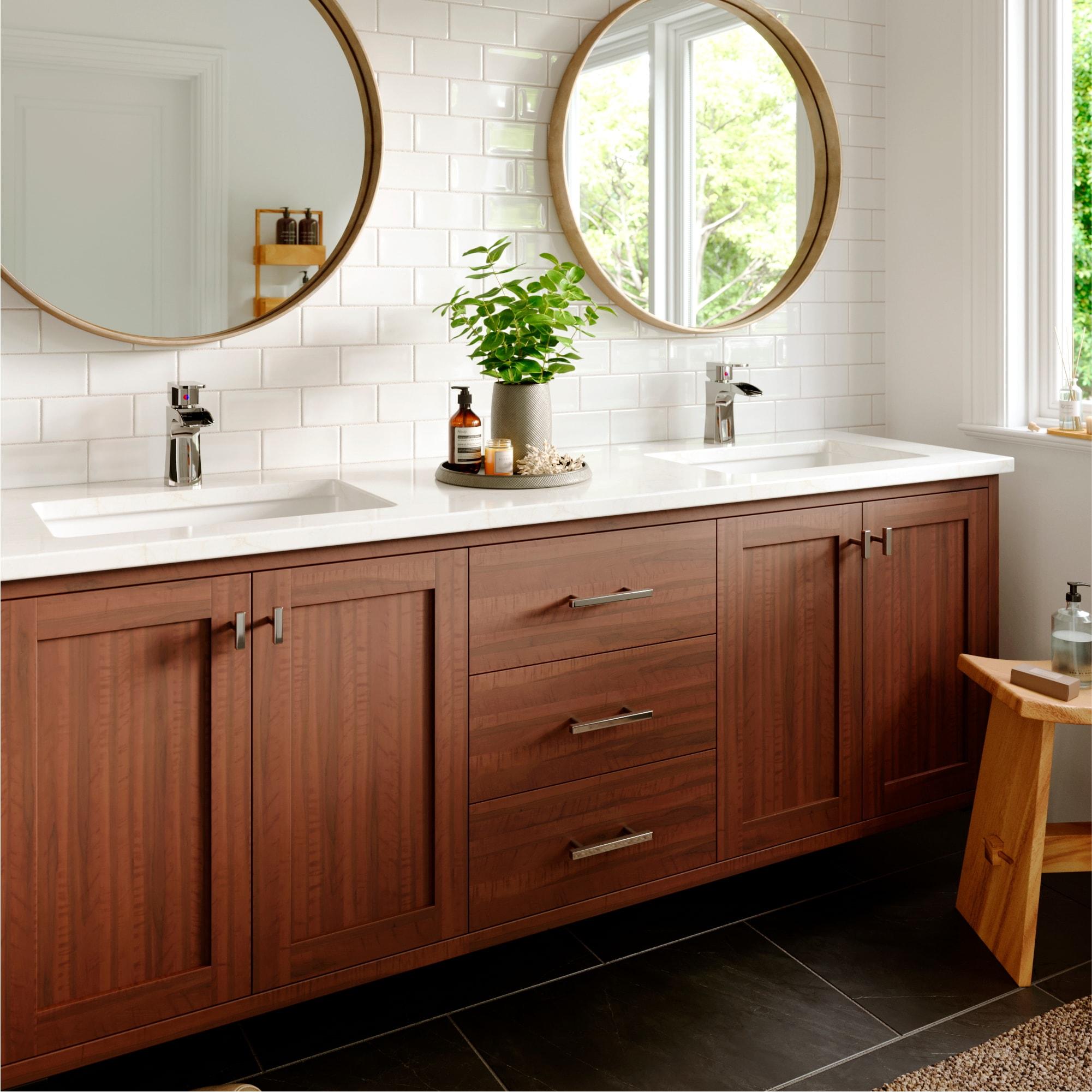 Karran Kassel Single Handle Single Hole Basin Bathroom Faucet With Matching Pop-up Drain