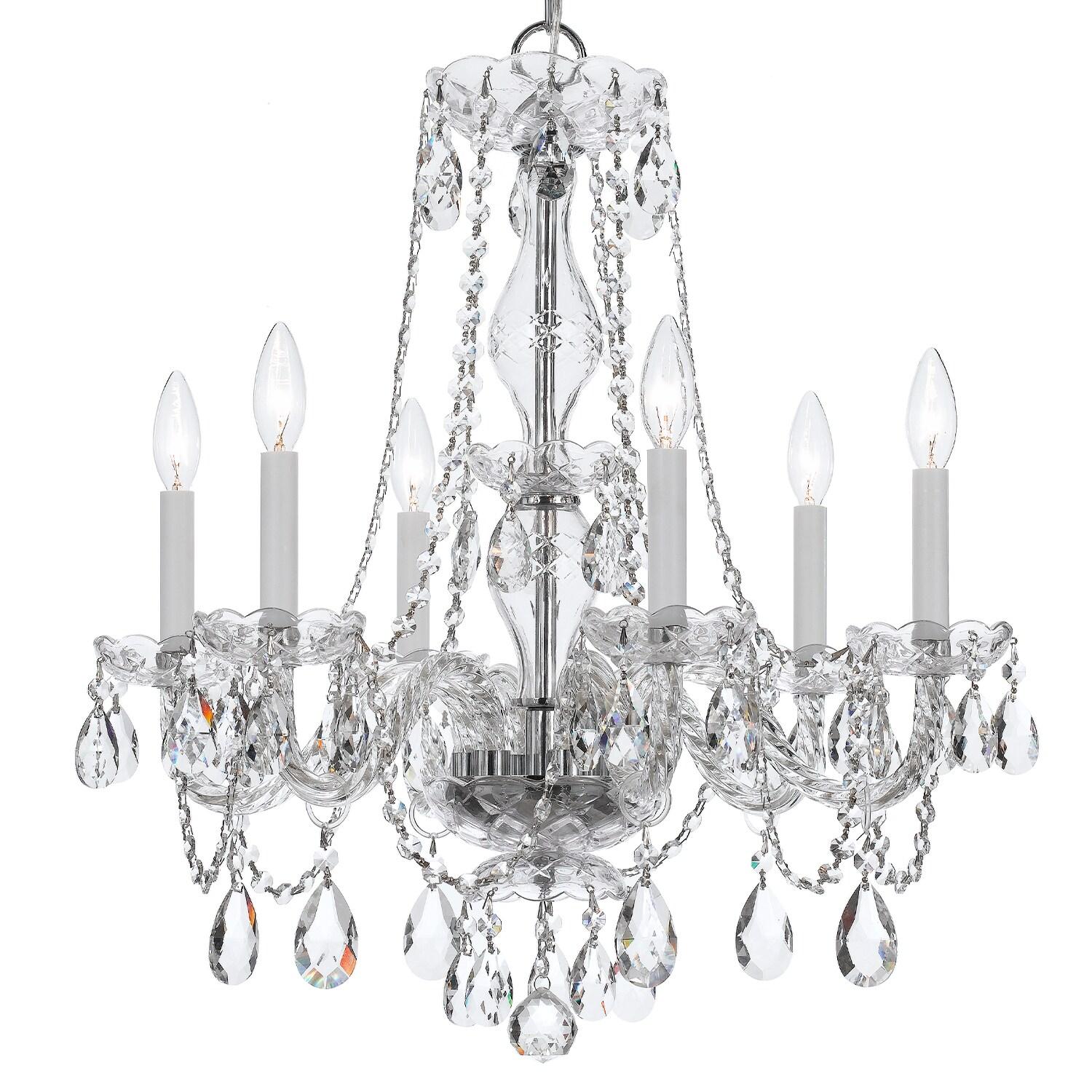 House of Hampton® Kimmori 6 - Light Glass Dimmable Chandelier