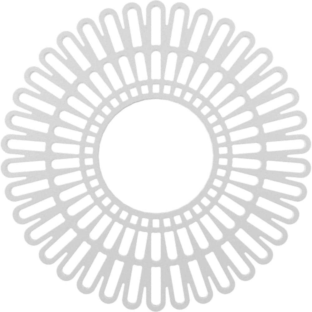 24"OD x 8 7/8"ID x 3/4"P Cornelius Architectural Grade PVC Pierced Ceiling Medallion