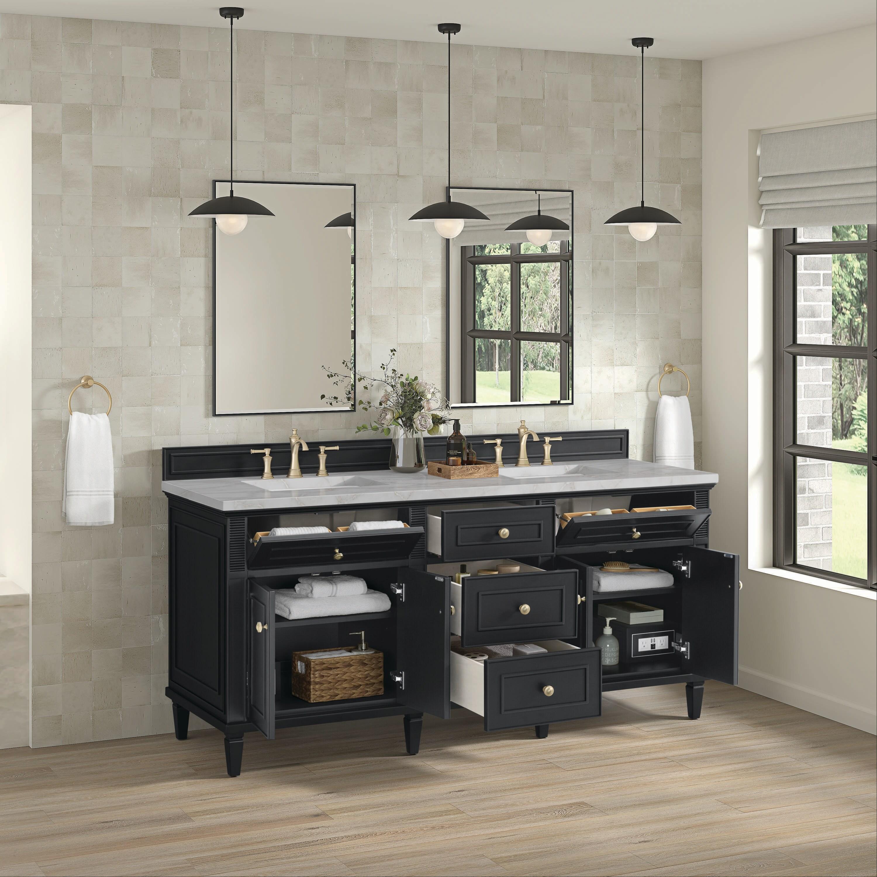 Lorelai 72'' Double Bathroom Vanity with Top