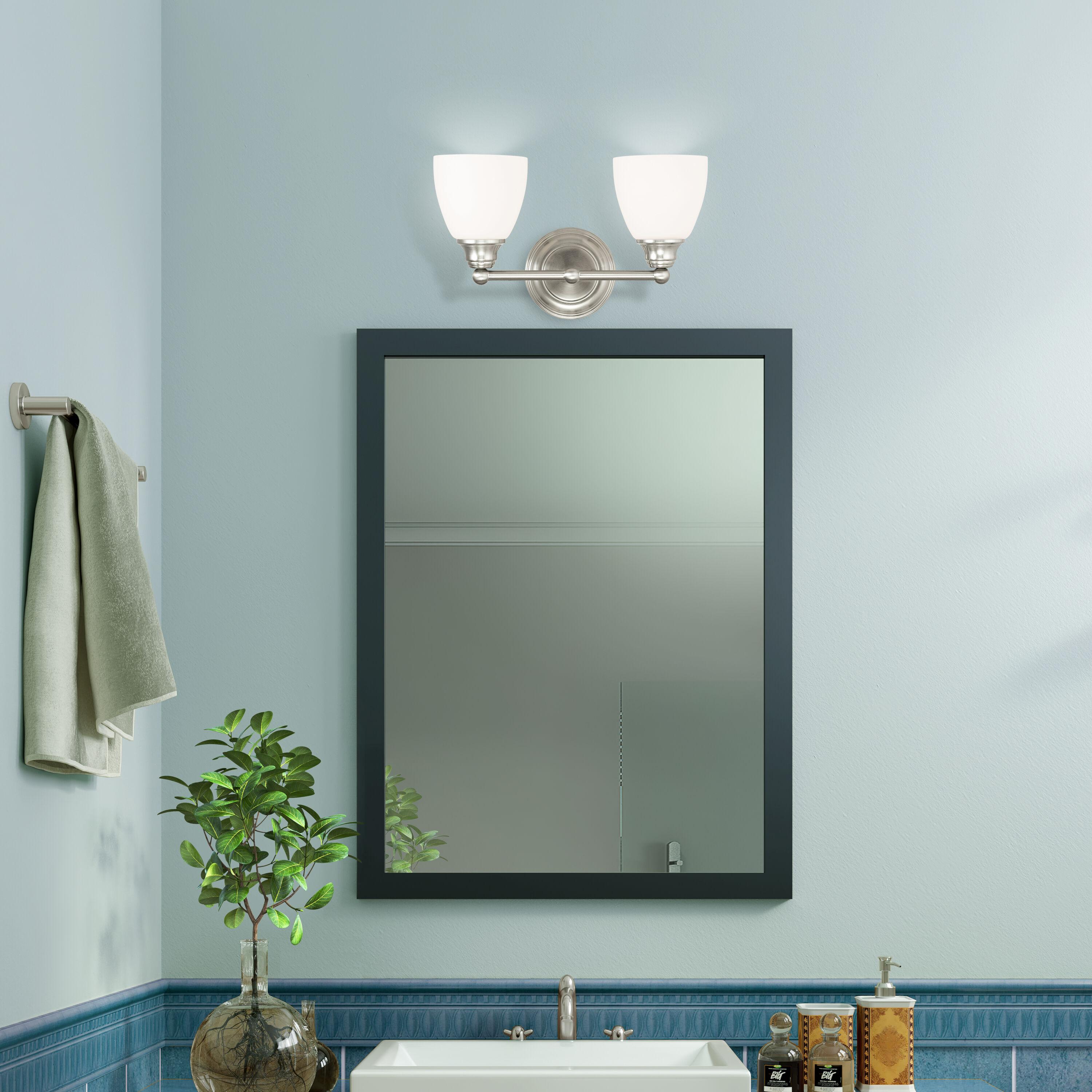 Livex Lighting Somerville 2 - Light Vanity in  Brushed Nickel