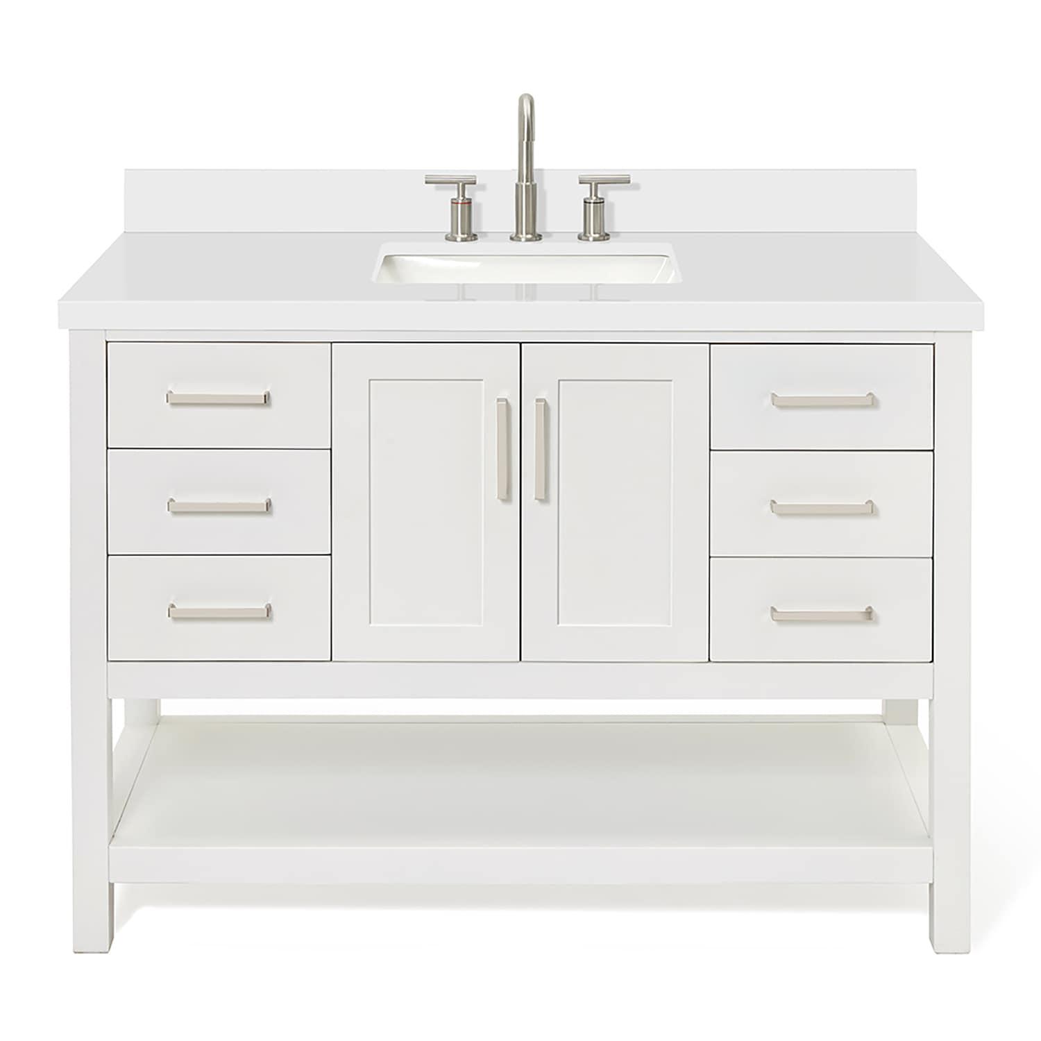 Magnolia Bath Vanity Rectangular Basin S049SWQ