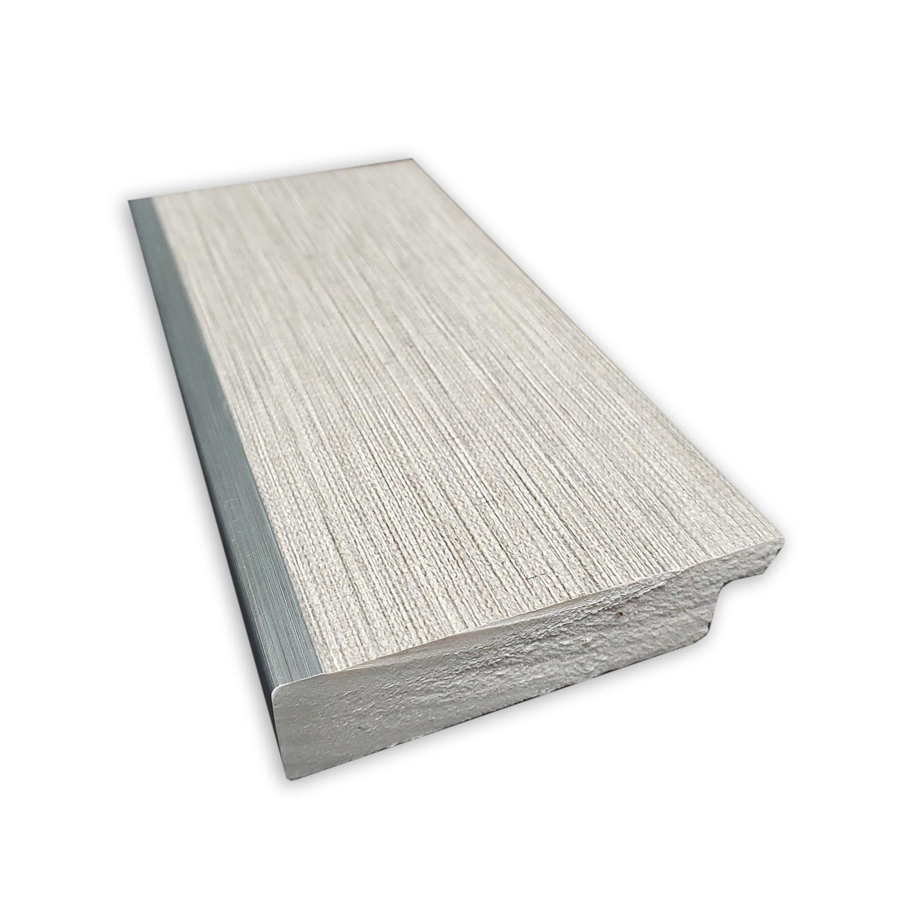 23" x 29" Glam Framed Bathroom Vanity Wall Mirror Linen Gray - Amanti Art: Modern, Beveled, Wall-Mounted