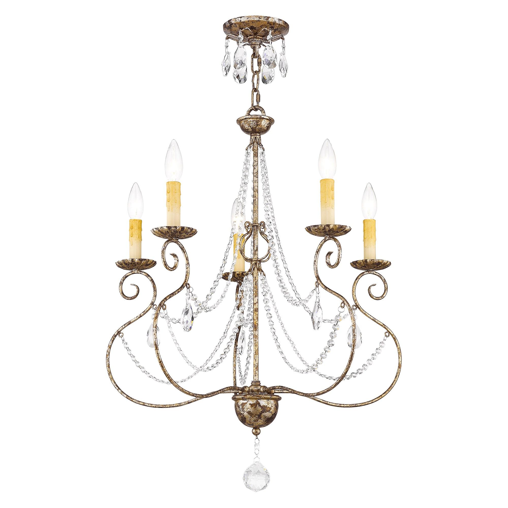 Livex Lighting - Isabella - 5 Light Chandelier in French Country Style - 24