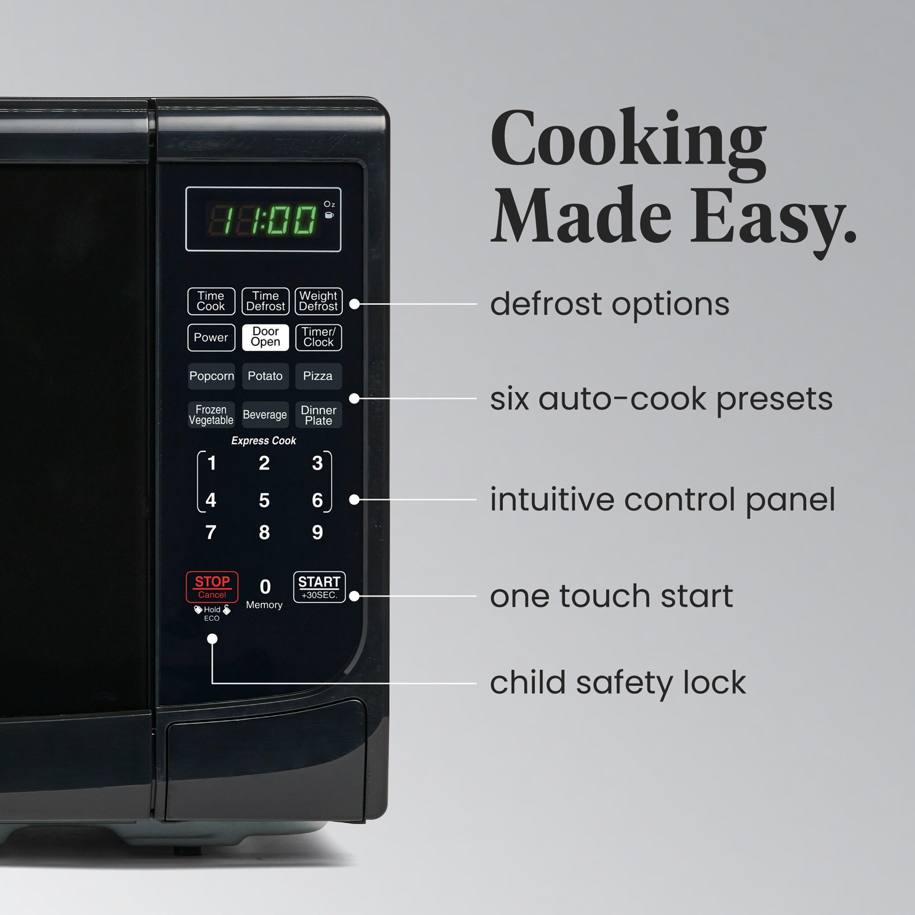 Farberware Farberware Countertop Microwave .7 Cu. Ft. 700-Watt Compact Microwave Oven FMO07ABTBKA