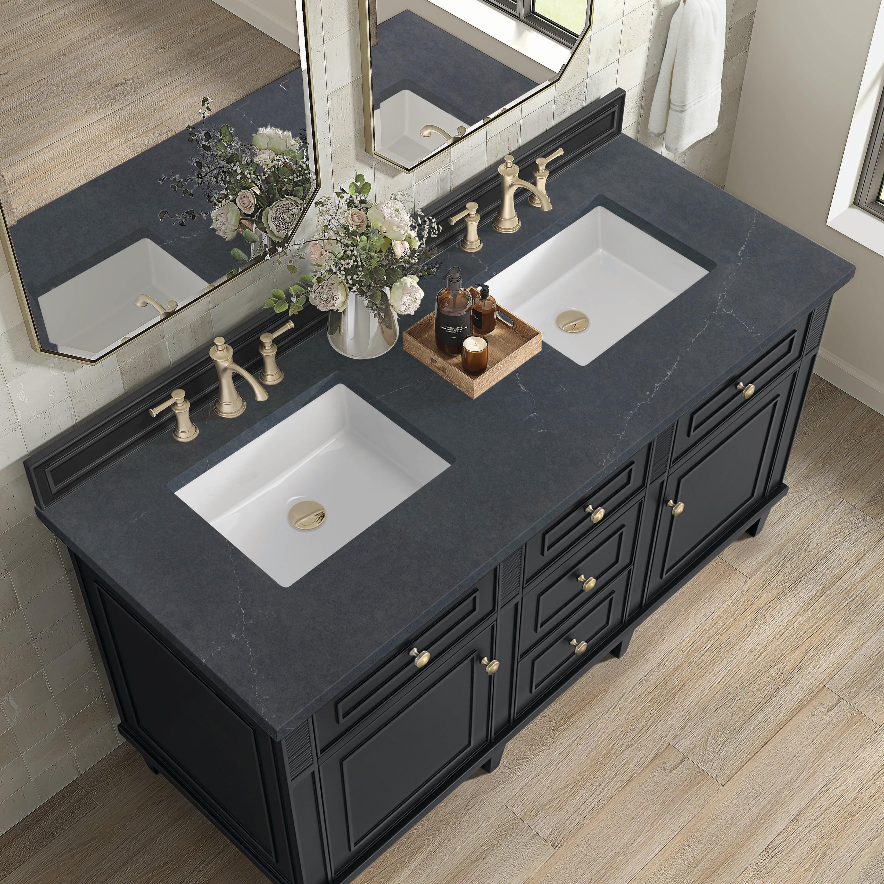 Lorelai 60'' Double Bathroom Vanity with Top