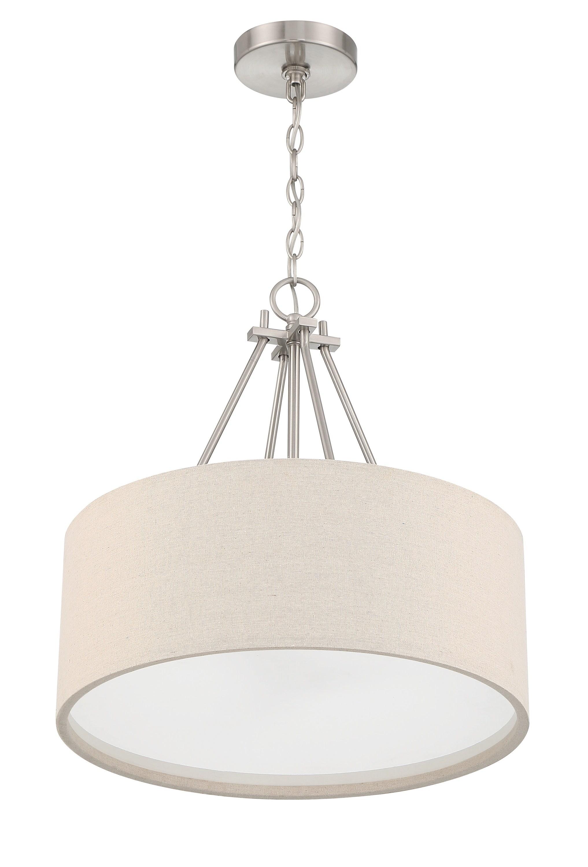 Craftmade Lighting Duke 3 - Light Pendant in  Brushed Polished Nickel