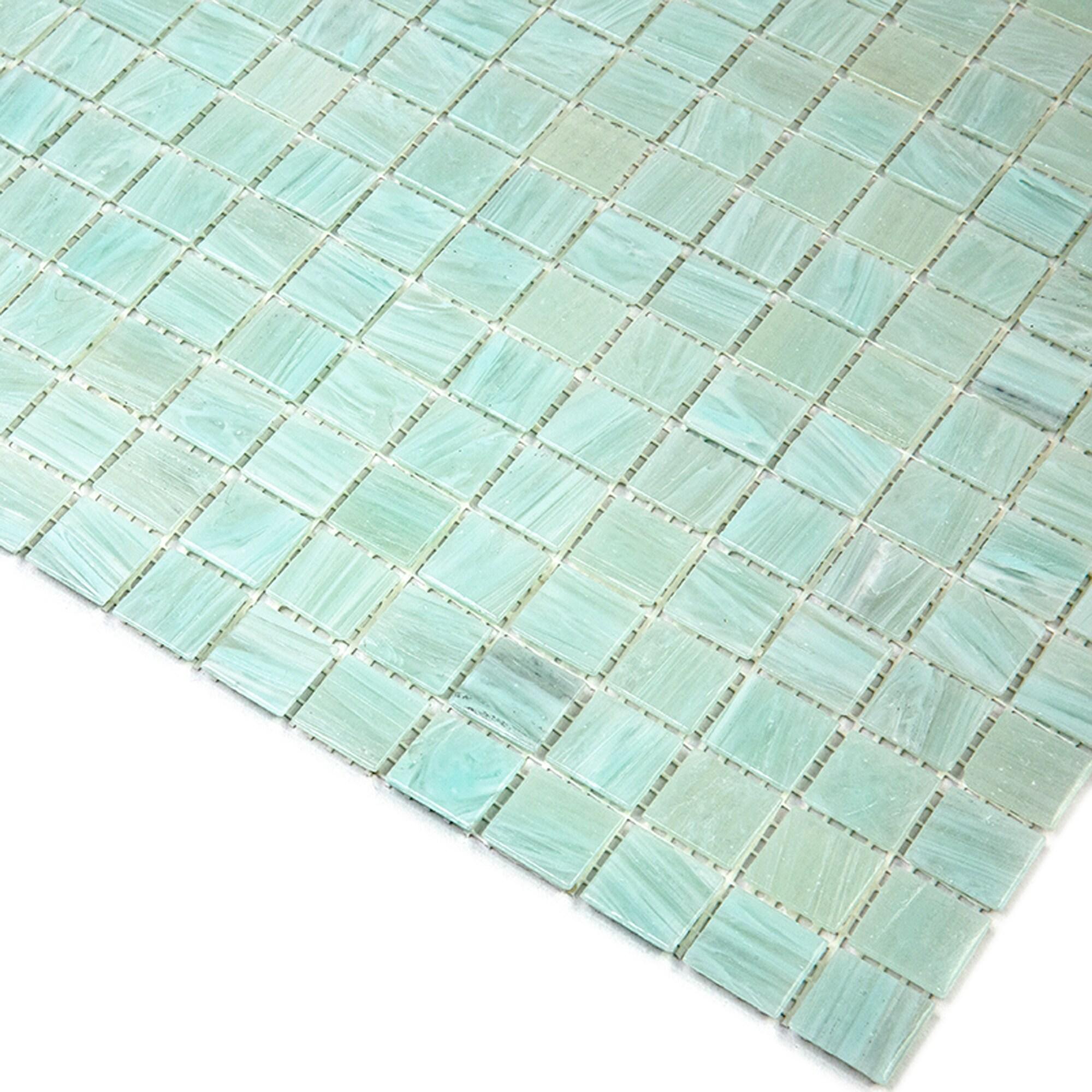 Celestial 0.8" x 0.8" Glass Grid Mosaic Wall & Floor Tile