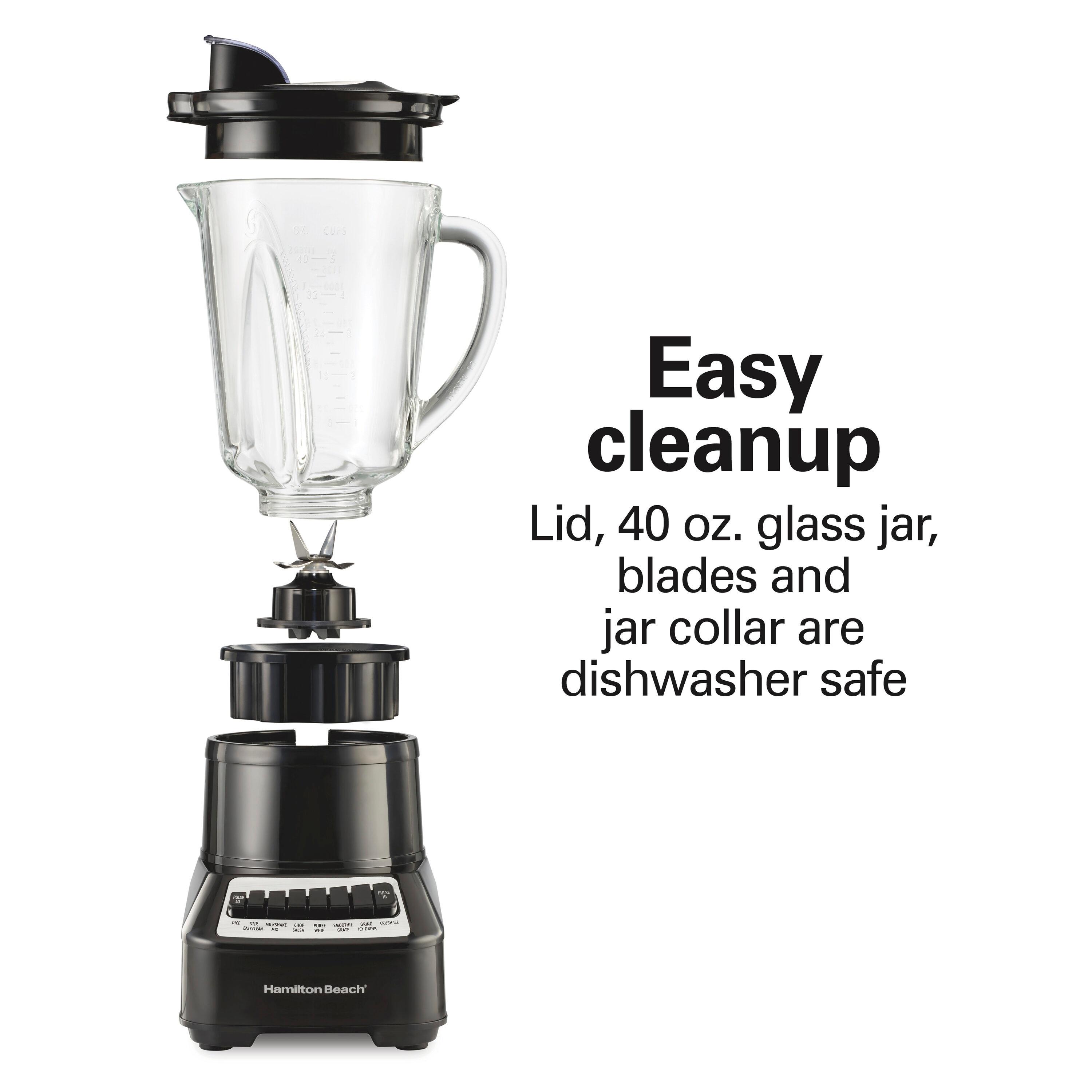 Hamilton Beach Hamilton Beach® Wave Crusher® Multi-Function Blender 40 oz. Glass Jar