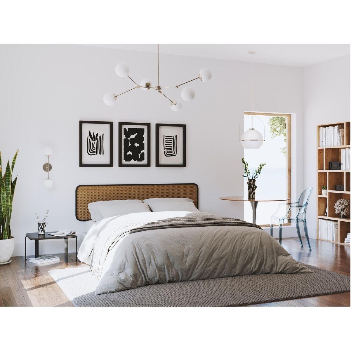 Hilrich 6 - Light Dimmable Sputnik Modern Linear Chandelier