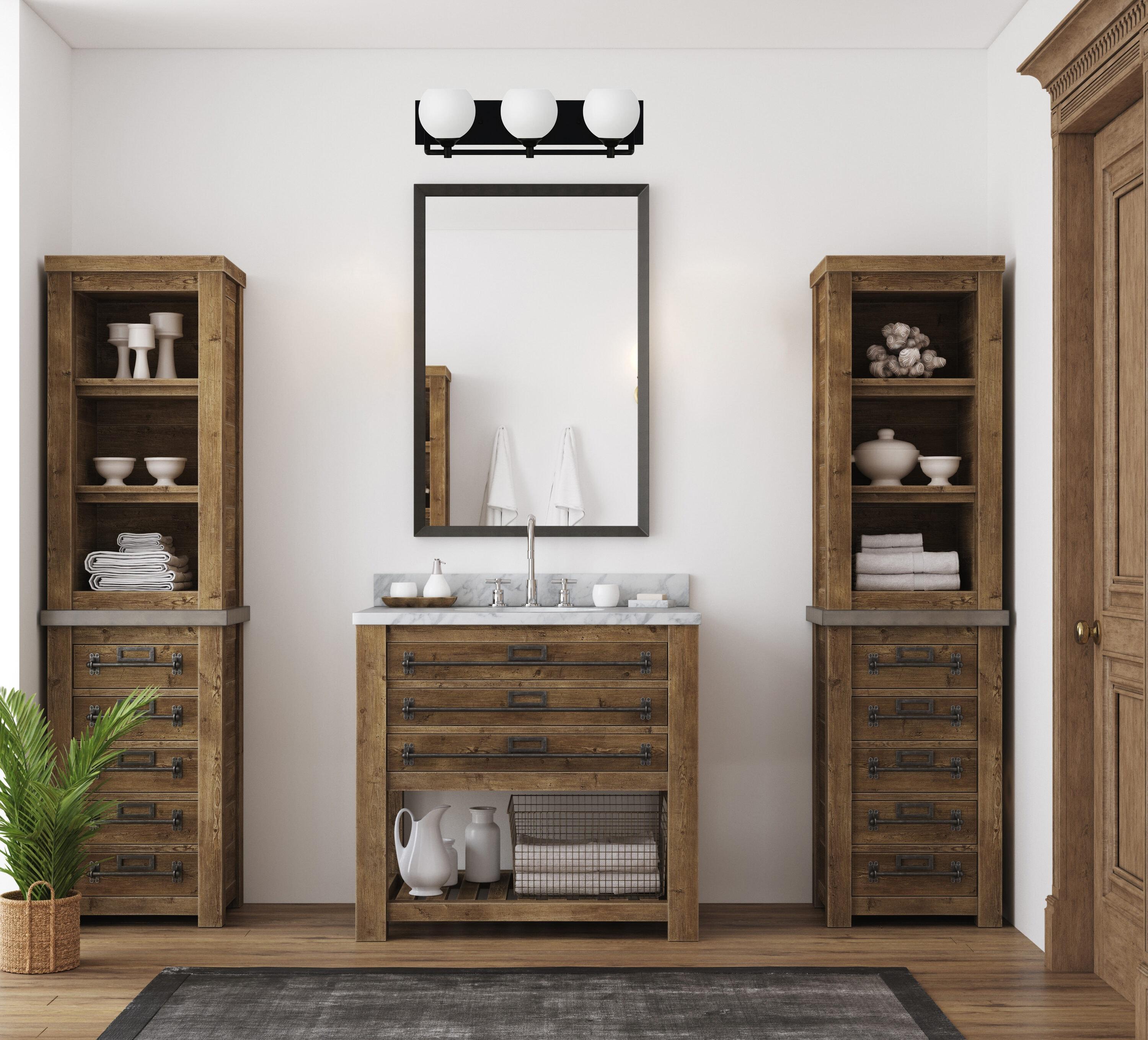 Whitfield Lighting 3 - Light Dimmable Vanity Light