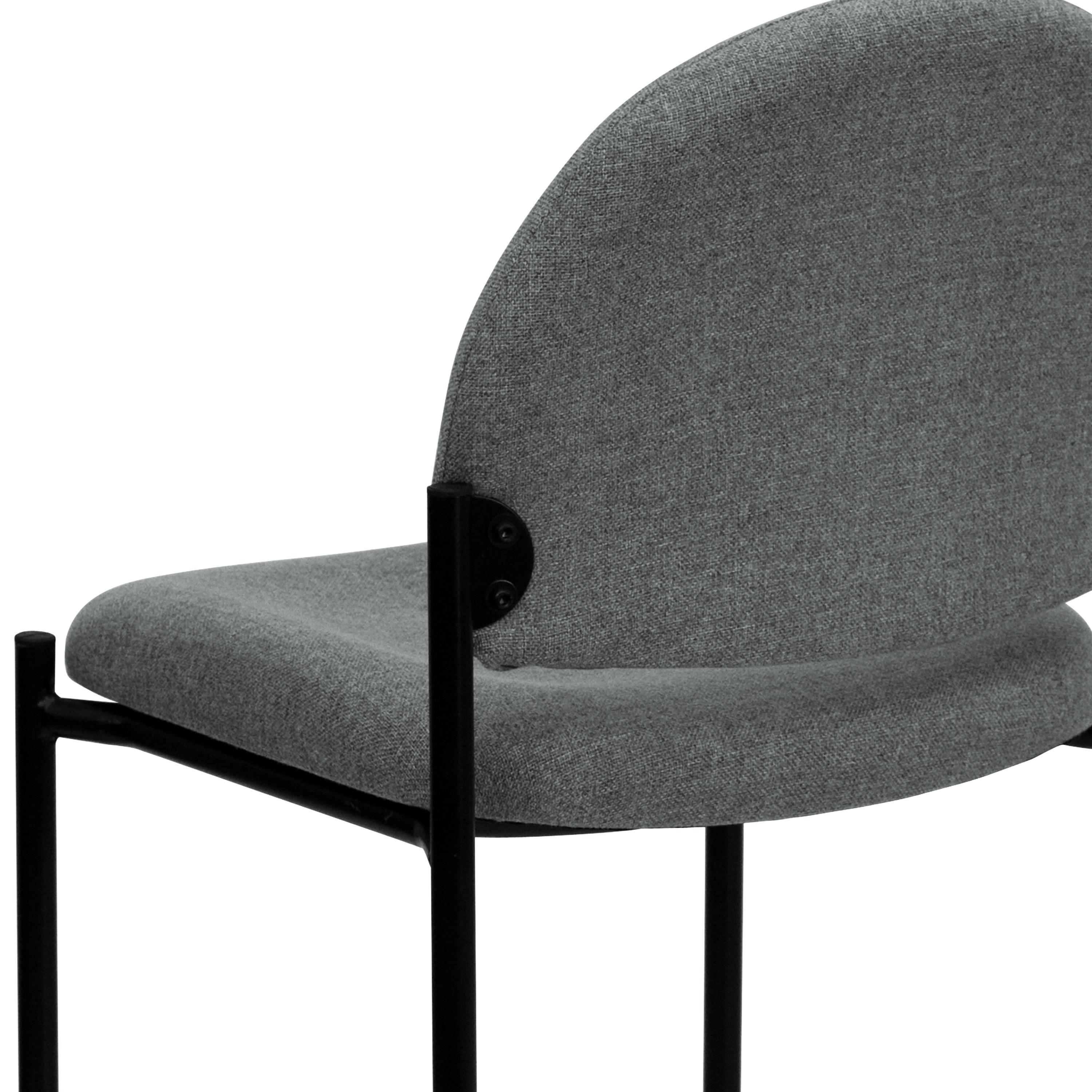 Flash Furniture Prather Tania Comfort Upholstered Stackable Side Reception Chair