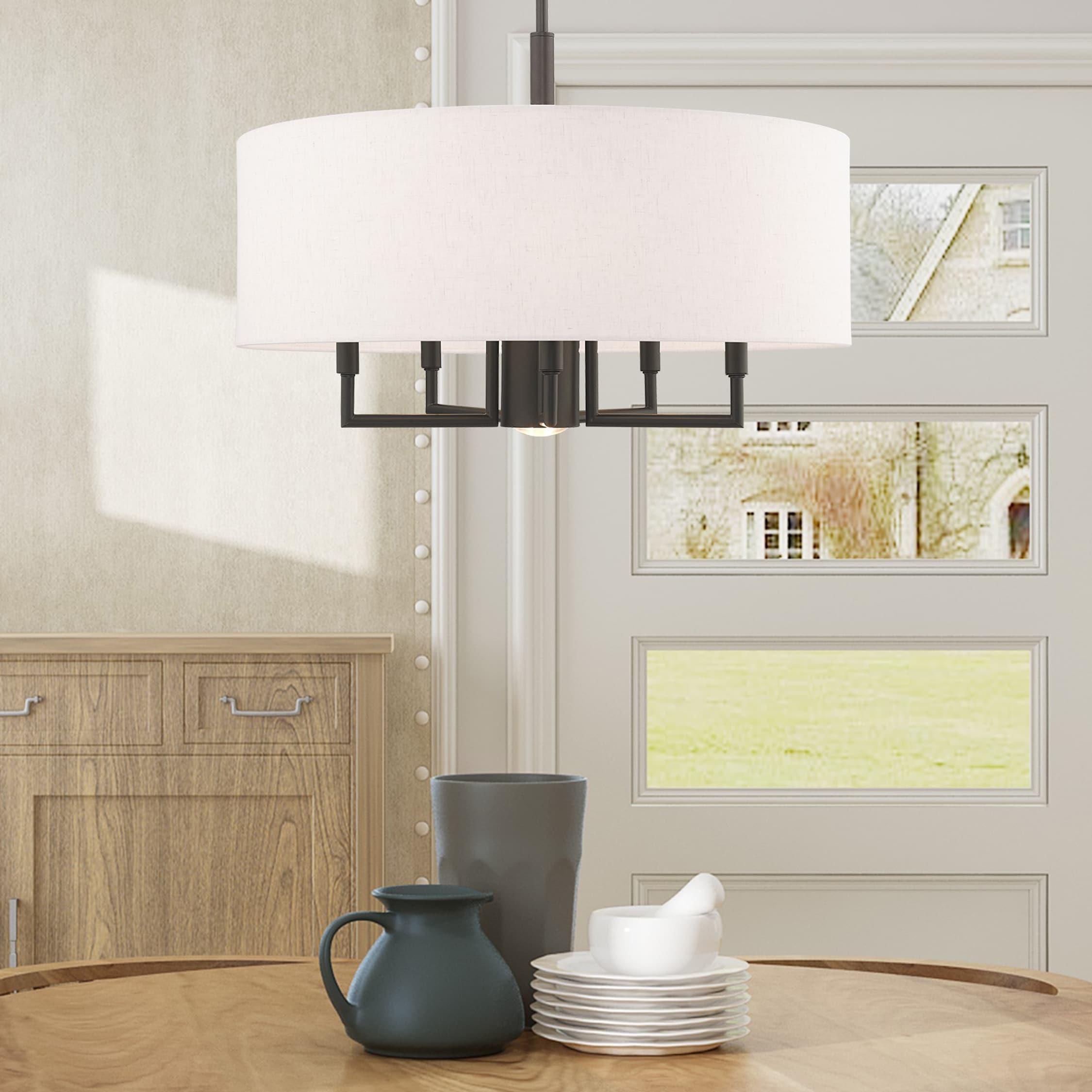 Lighting Lumens 6 - Light Drum Chandelier