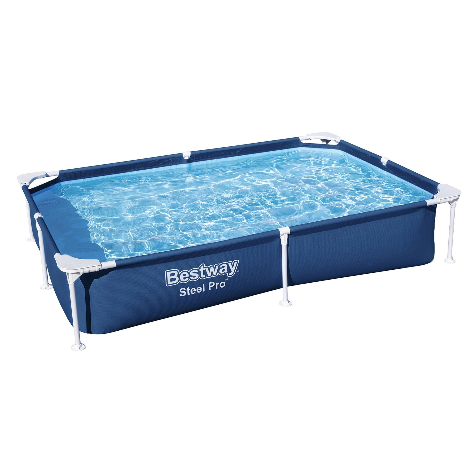 Bestway Bestway Steel Pro Rectangular Above Ground Swimming Pool Set
