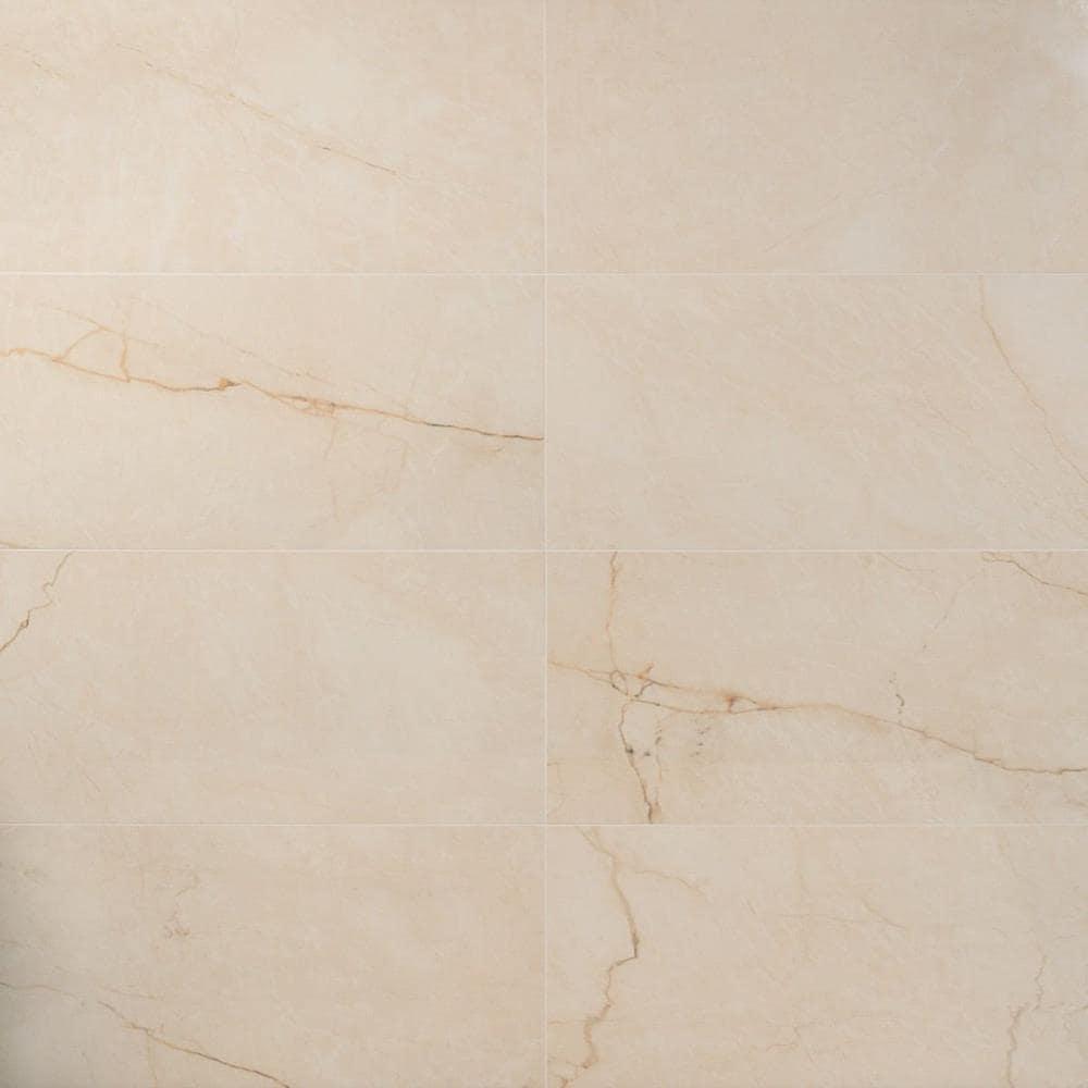Marmo 12" x 24" Porcelain Marble Look Wall & Floor Tile